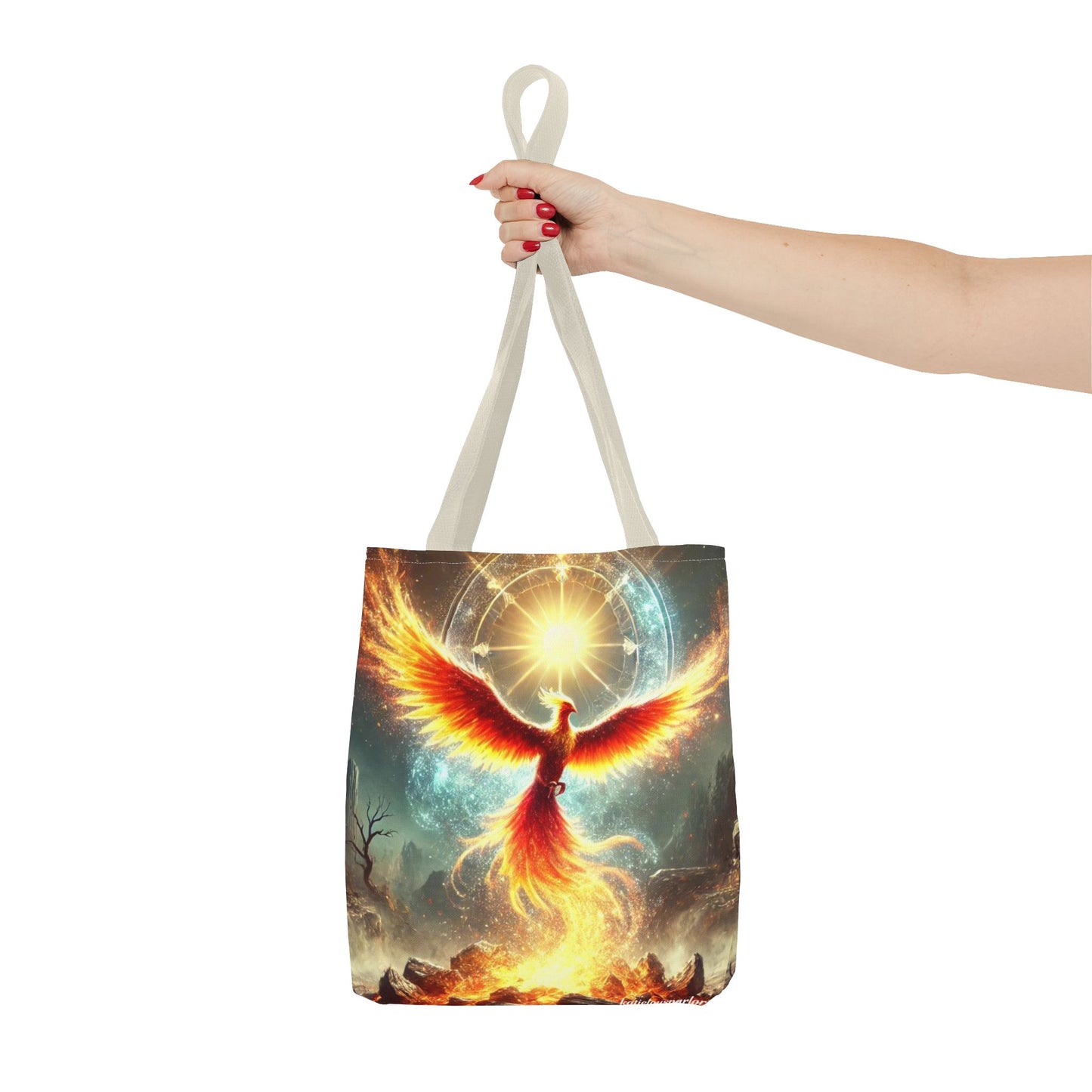 Rise From the Ashes Phoenix Tote Bag (AOP)
