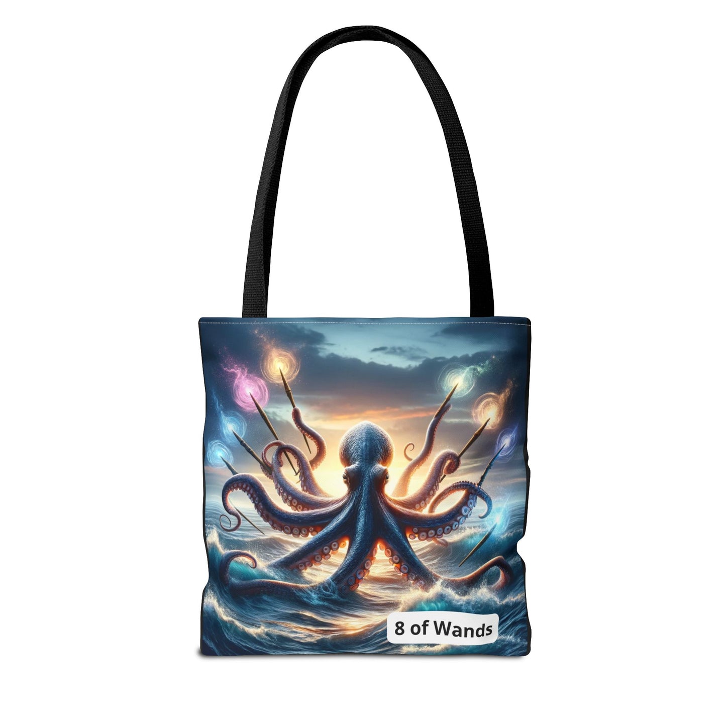Octopus with 8 Wands Tote Bag (AOP)