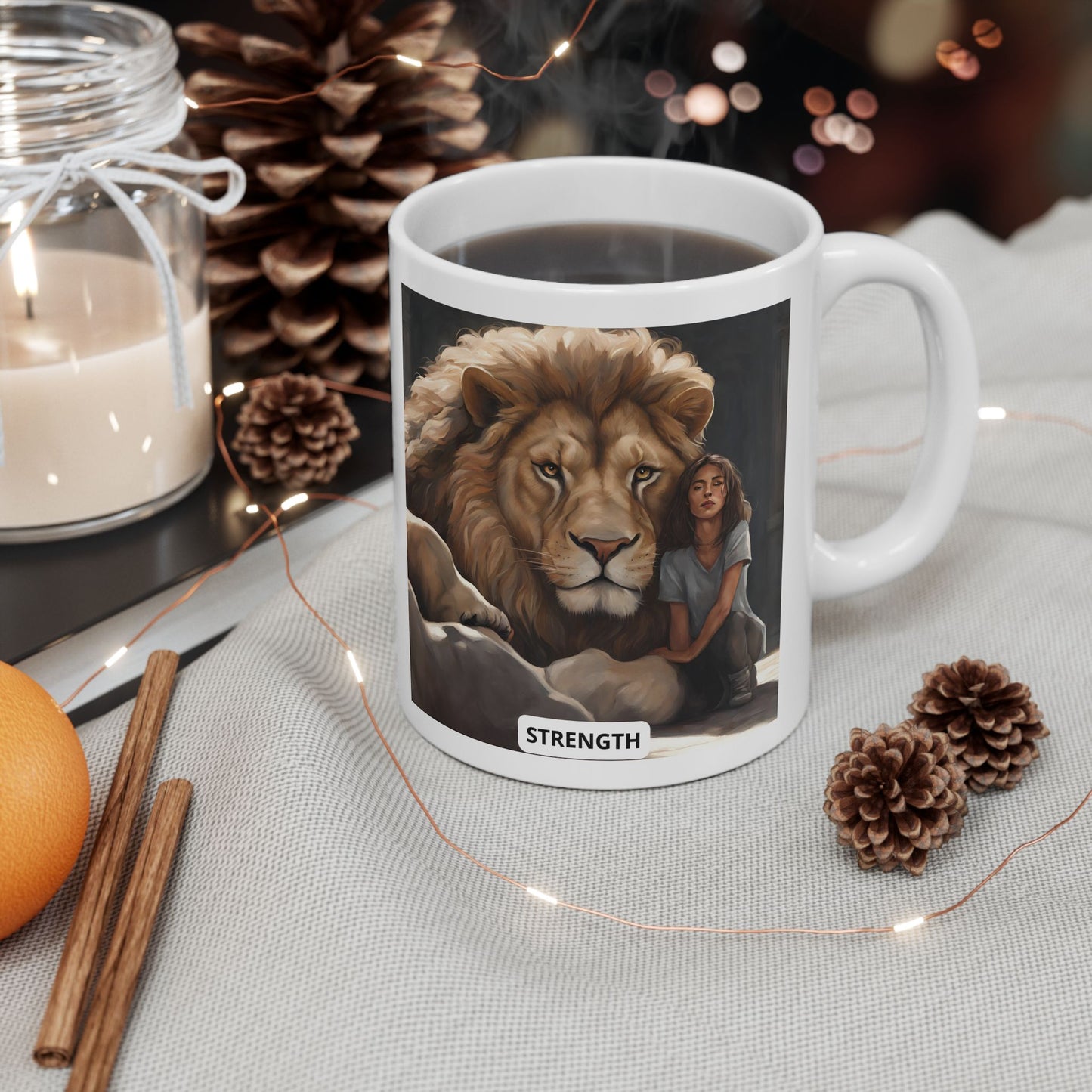 Strength Ceramic Mug 11oz, 15oz