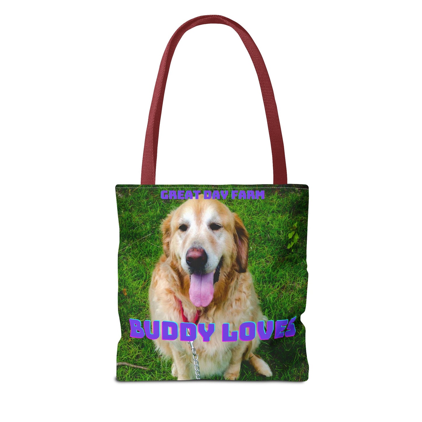 Buddy Loves Tote Bag (AOP)