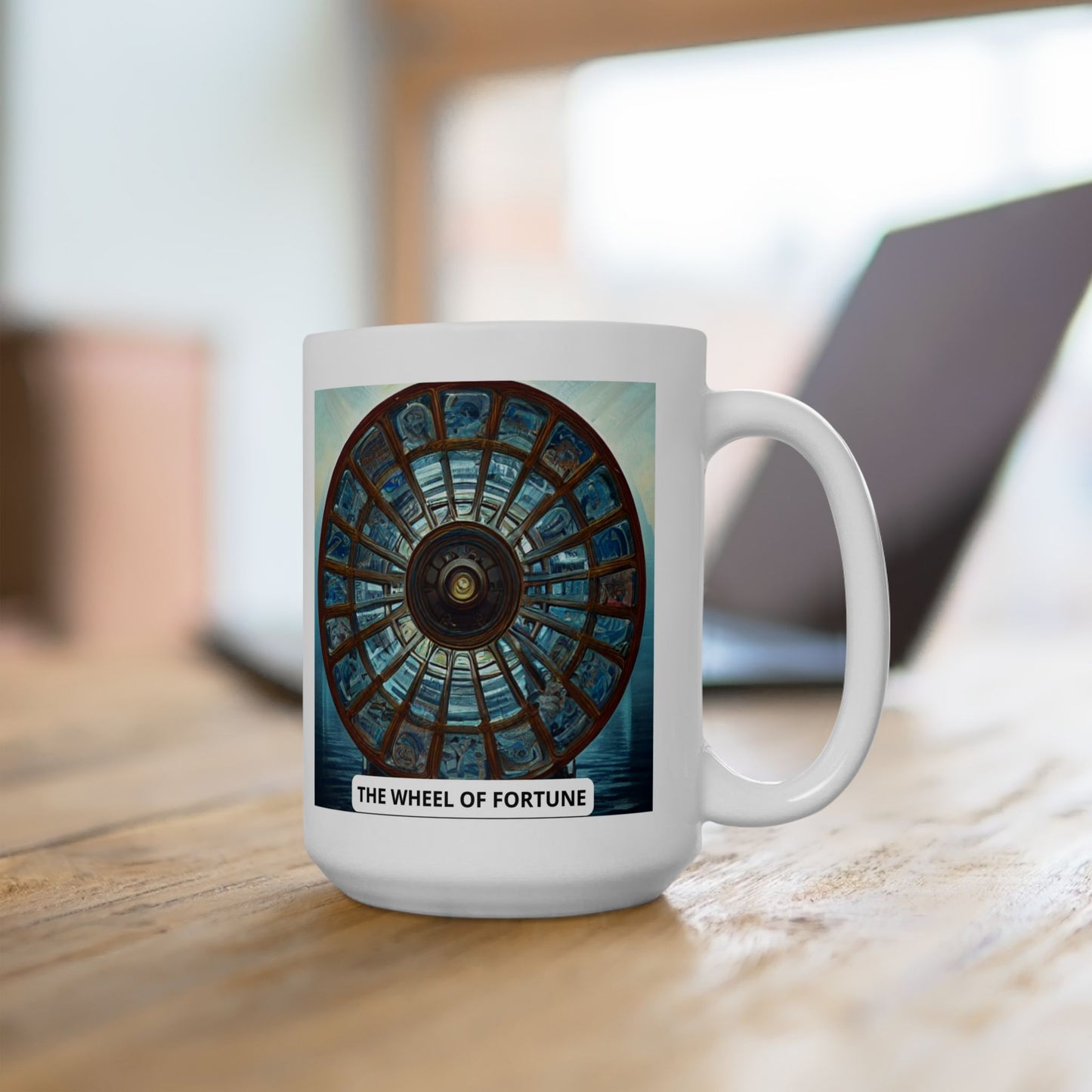 The Wheel of Fortune Ceramic Mug 11oz, 15oz