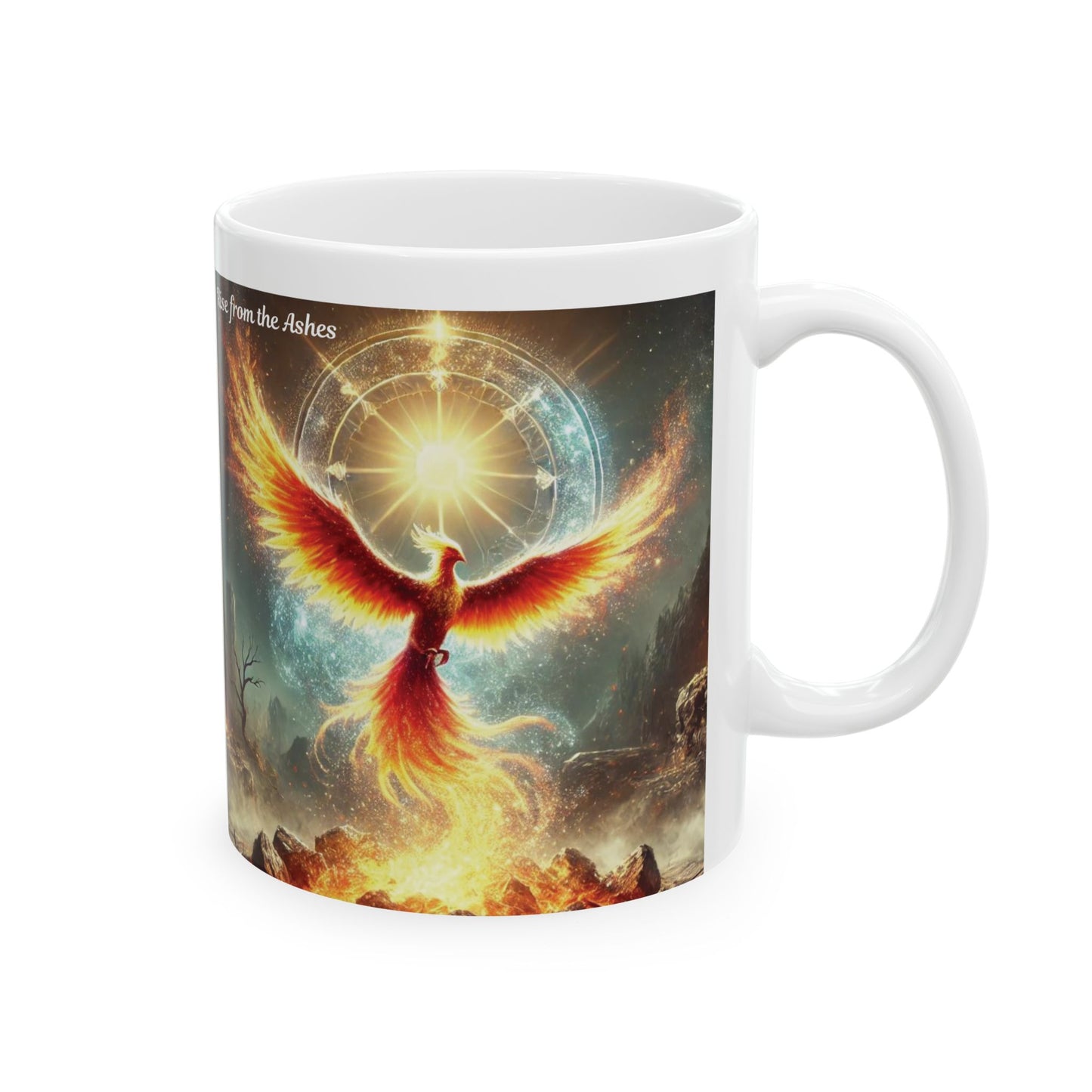 Rise From The Ashes Ceramic Mug, (11oz, 15oz)