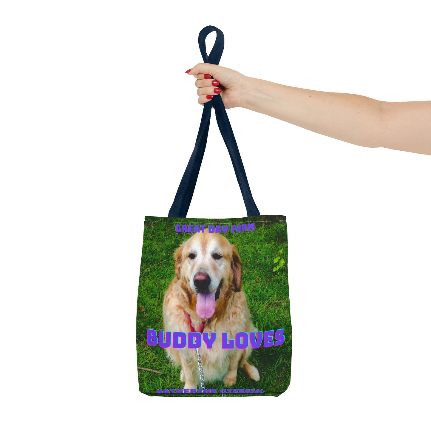 Buddy Loves Tote Bag (AOP)