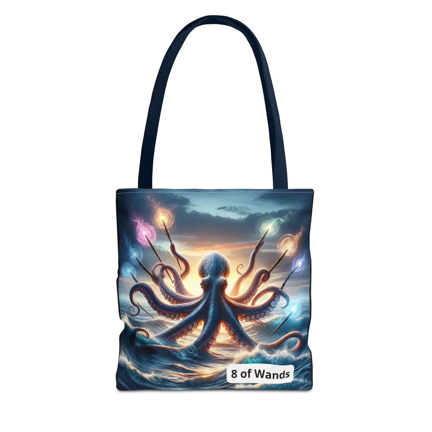 Octopus with 8 Wands Tote Bag (AOP)
