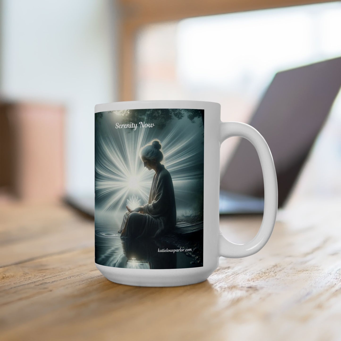 Serenity Now Ceramic Mug, (11oz, 15oz)