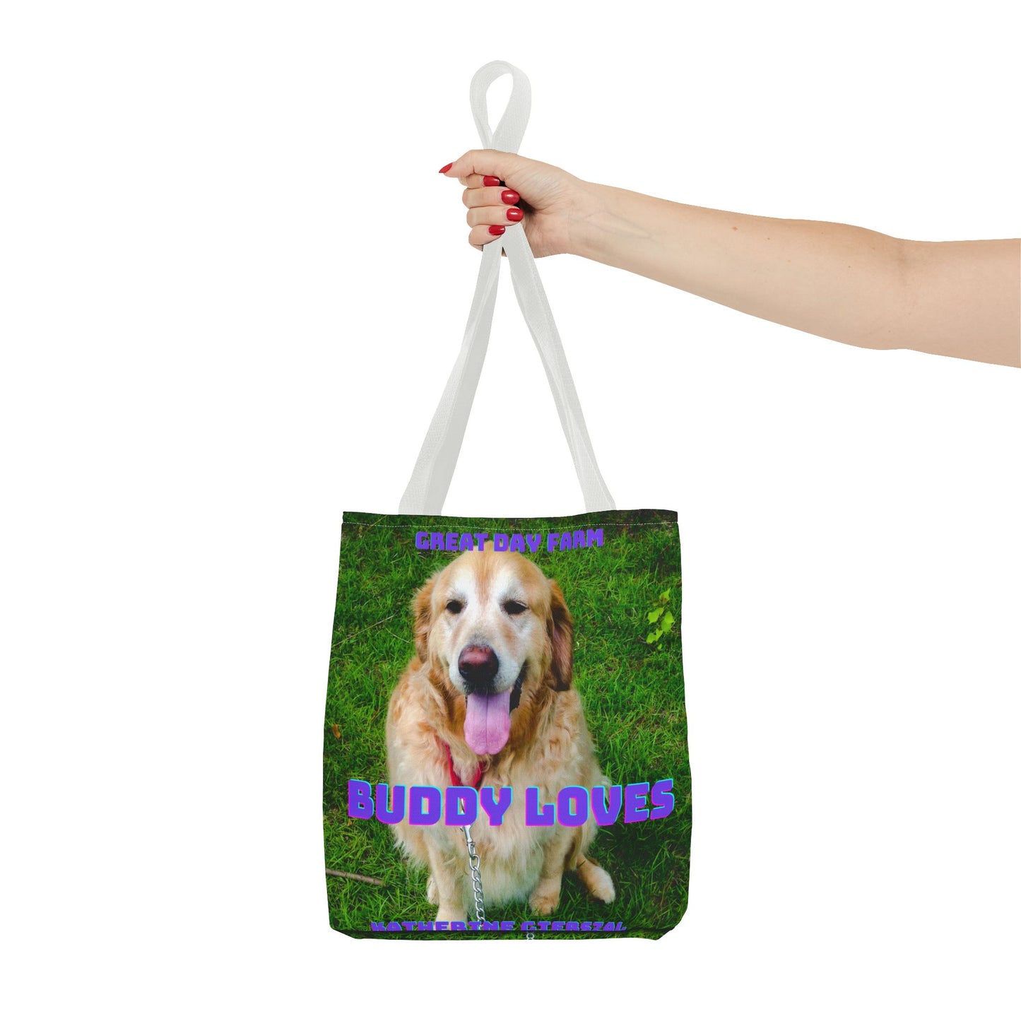 Buddy Loves Tote Bag (AOP)