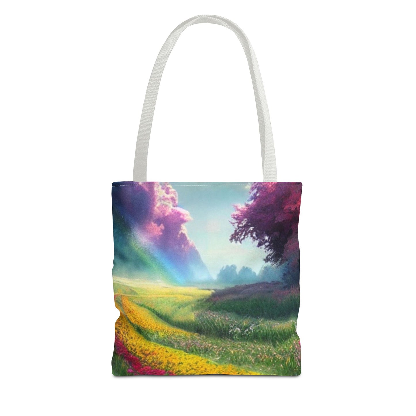 Sky Flower Field Tote Bag (AOP)