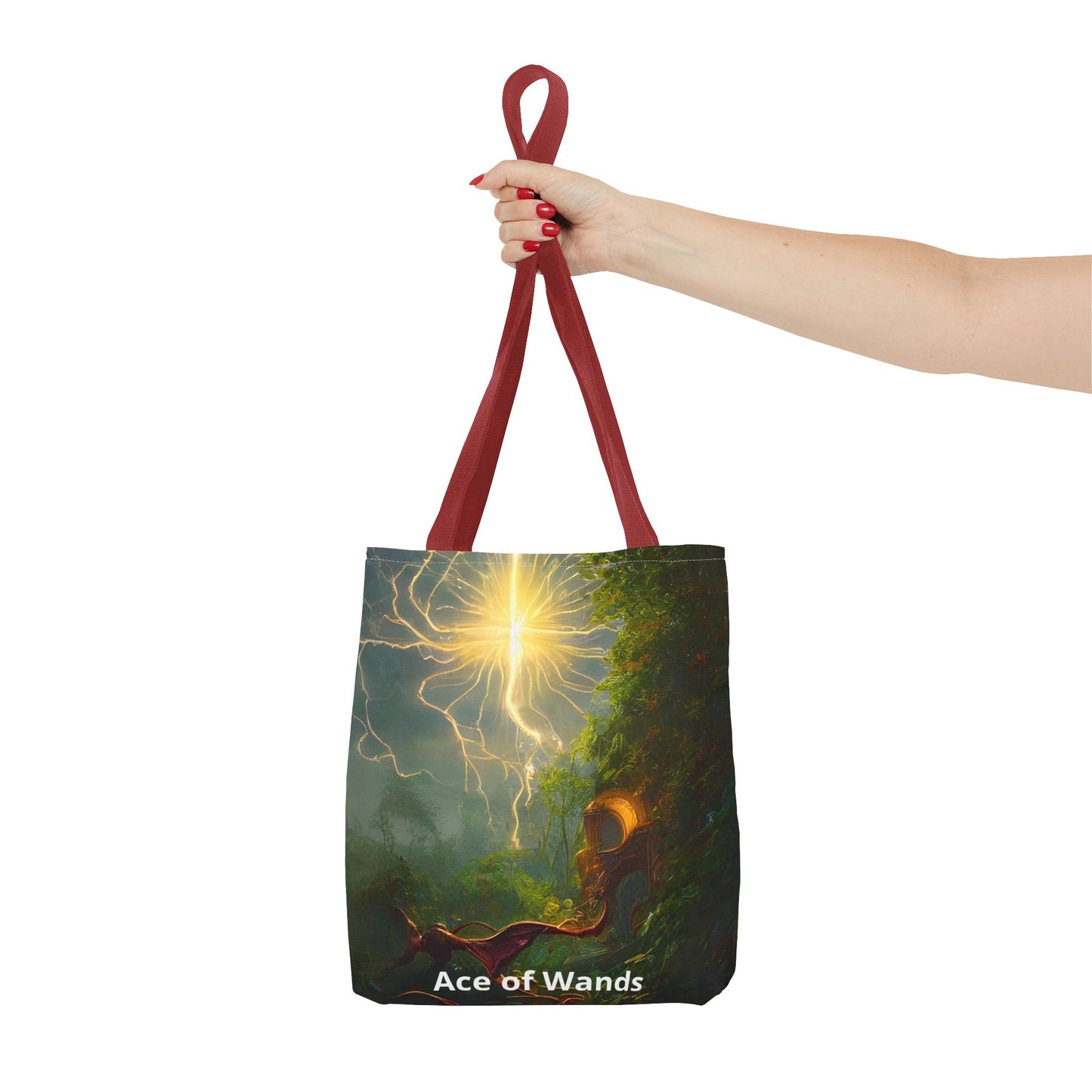 Ace of Wands Tote Bag (AOP)