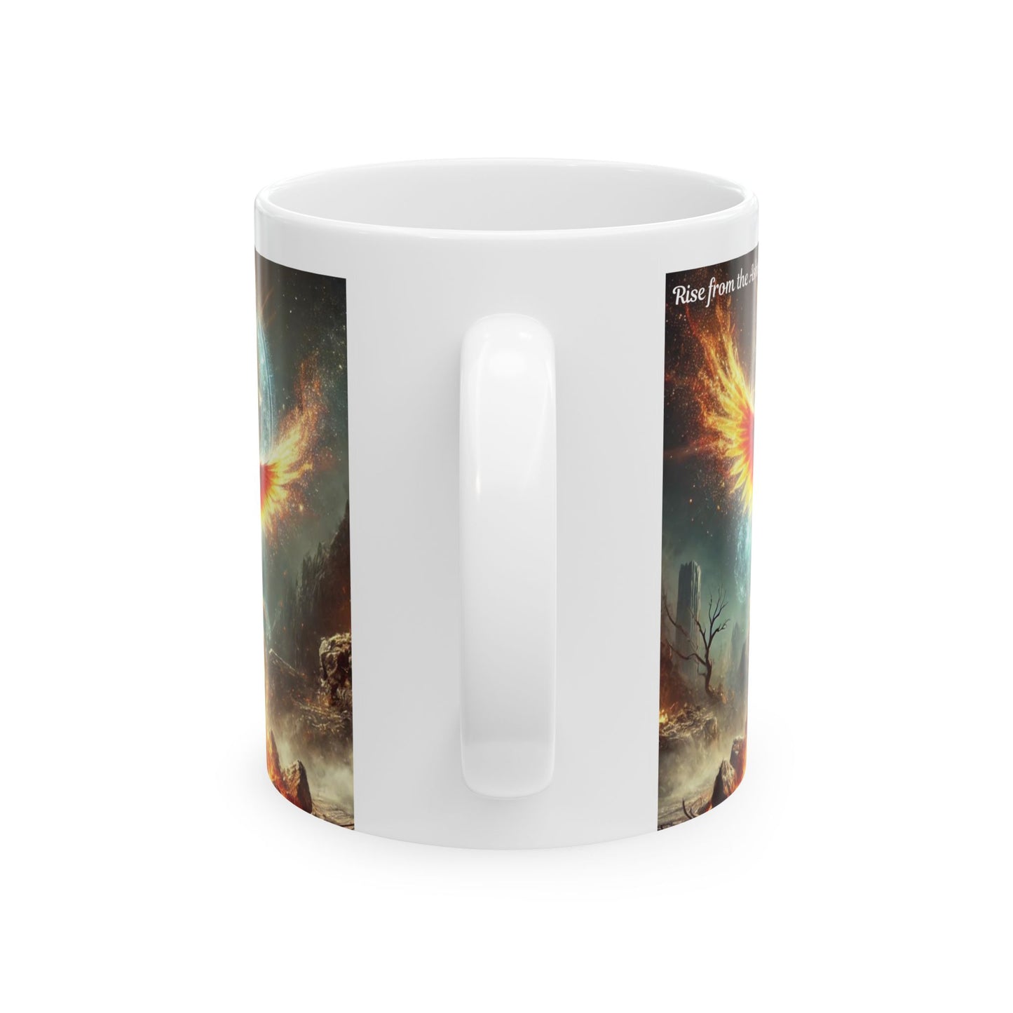 Rise From The Ashes Ceramic Mug, (11oz, 15oz)