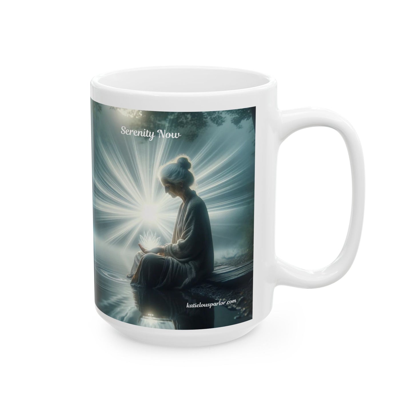 Serenity Now Ceramic Mug, (11oz, 15oz)
