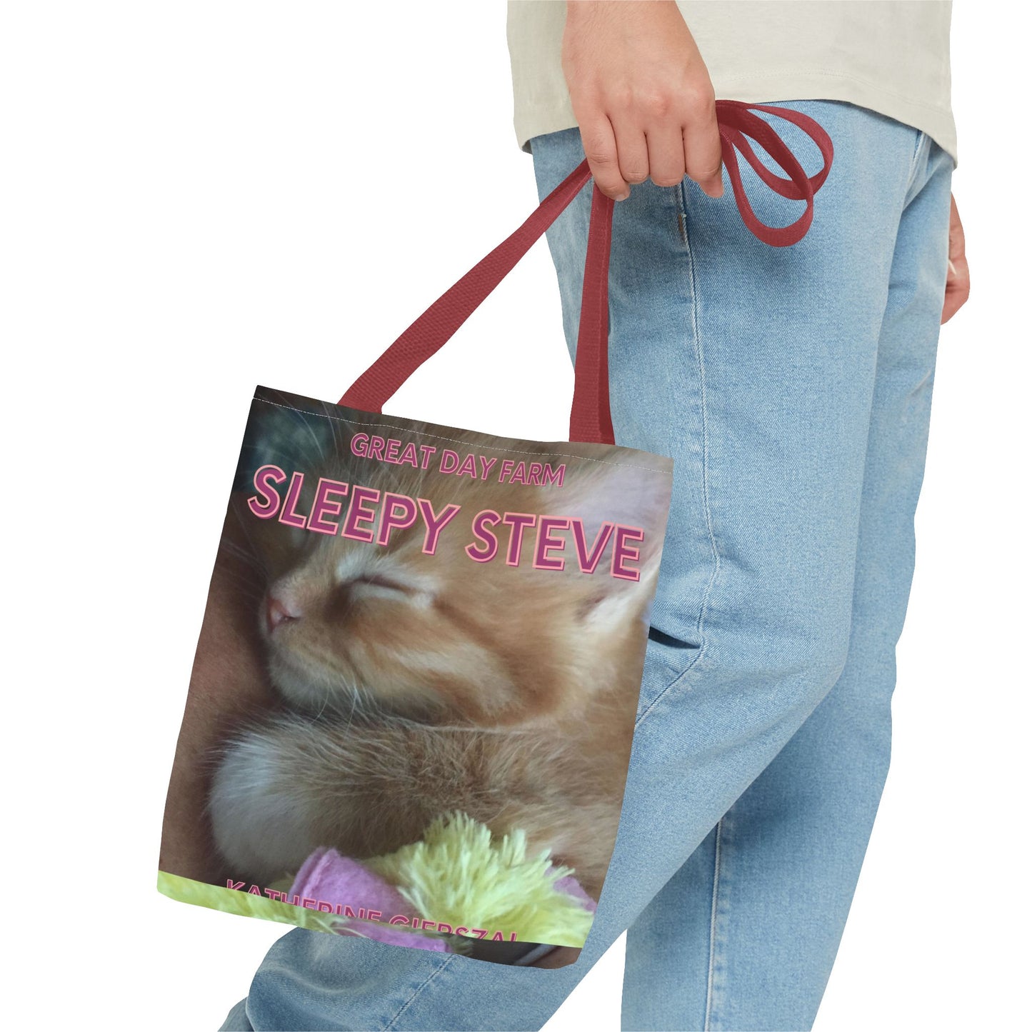 Sleepy Steve Tote Bag (AOP)