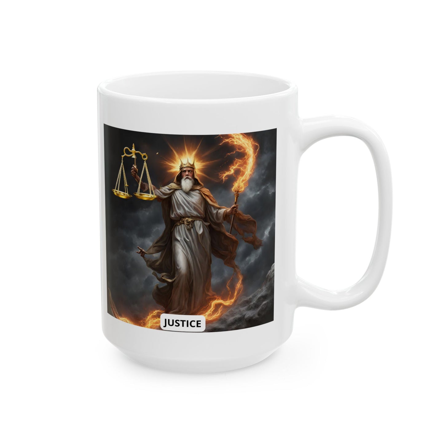Justice Ceramic Mug 11oz, 15oz