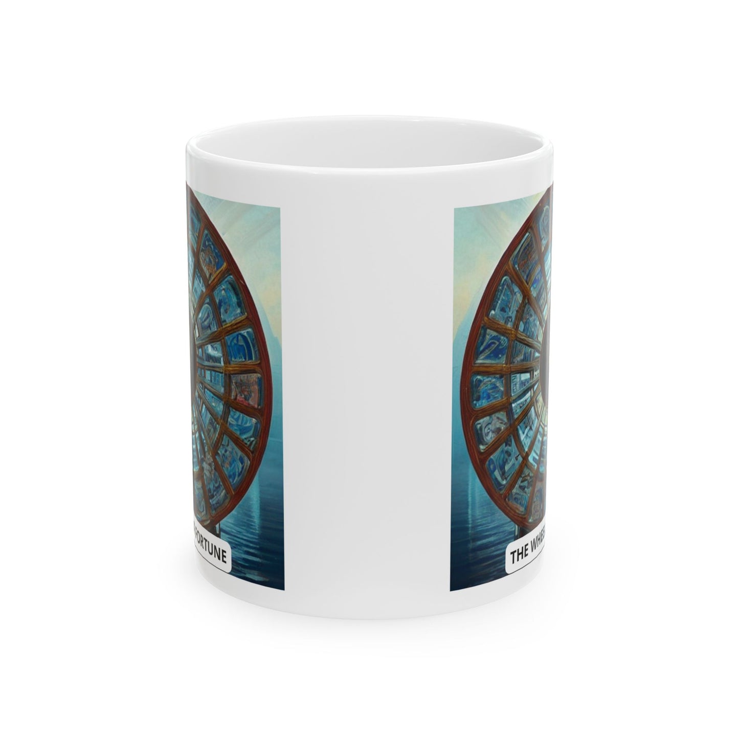 The Wheel of Fortune Ceramic Mug 11oz, 15oz