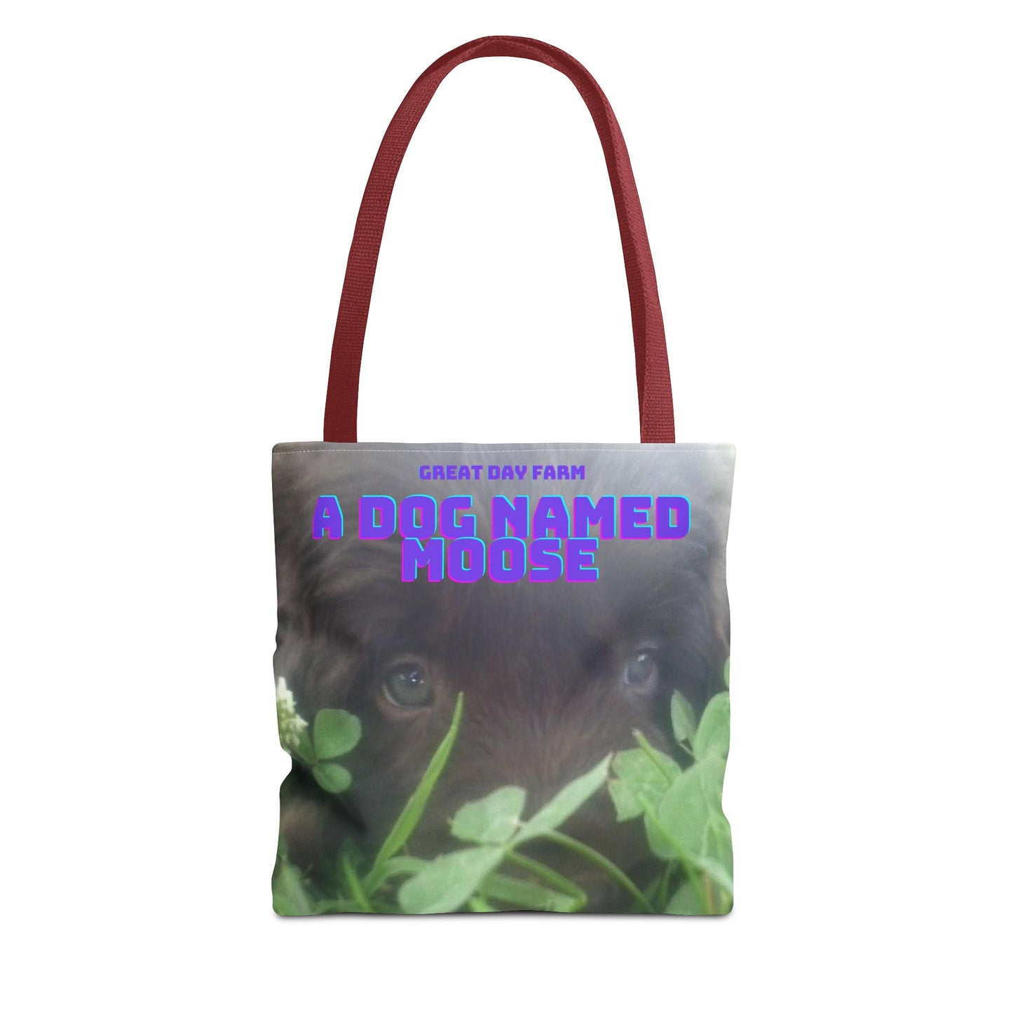 A Dog Named Moose Tote Bag (AOP)