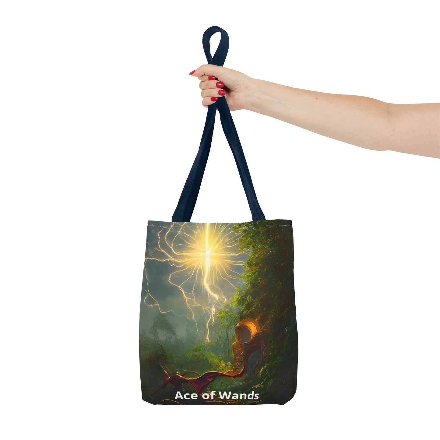 Ace of Wands Tote Bag (AOP)
