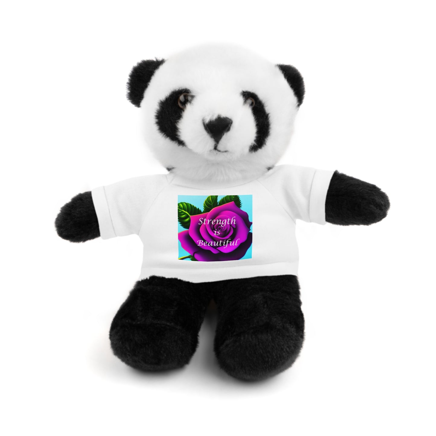 Stuffed Animals with "Strength is Beautiful" Tee