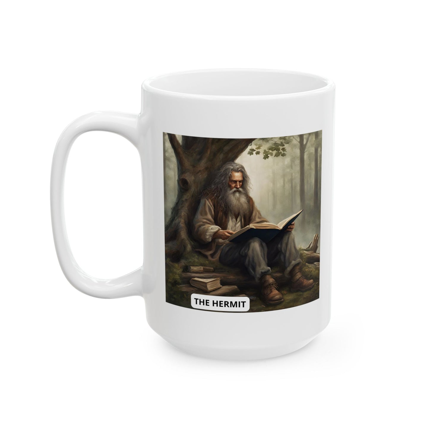 The Hermit Ceramic Mug 11oz, 15oz