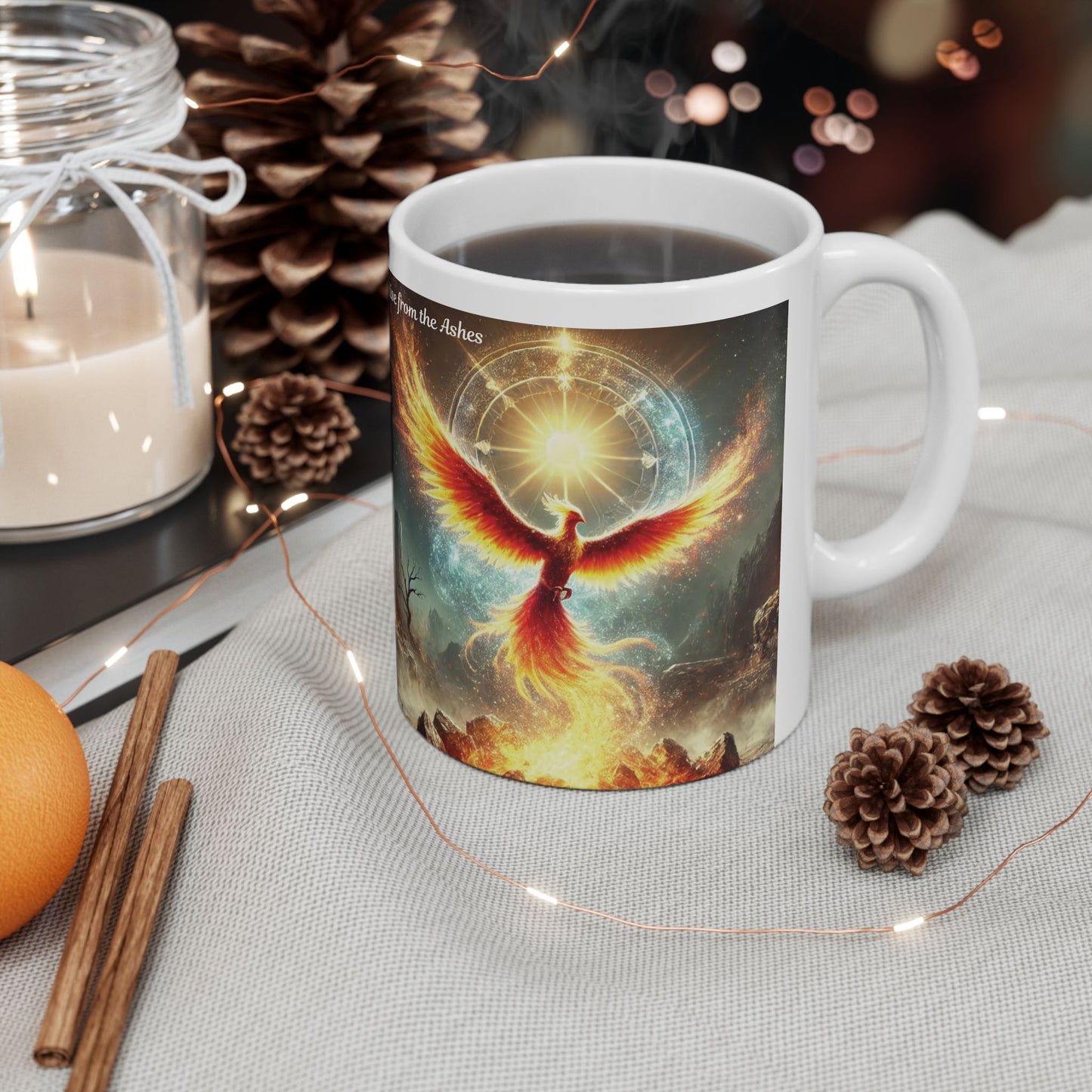 Rise From The Ashes Ceramic Mug, (11oz, 15oz)