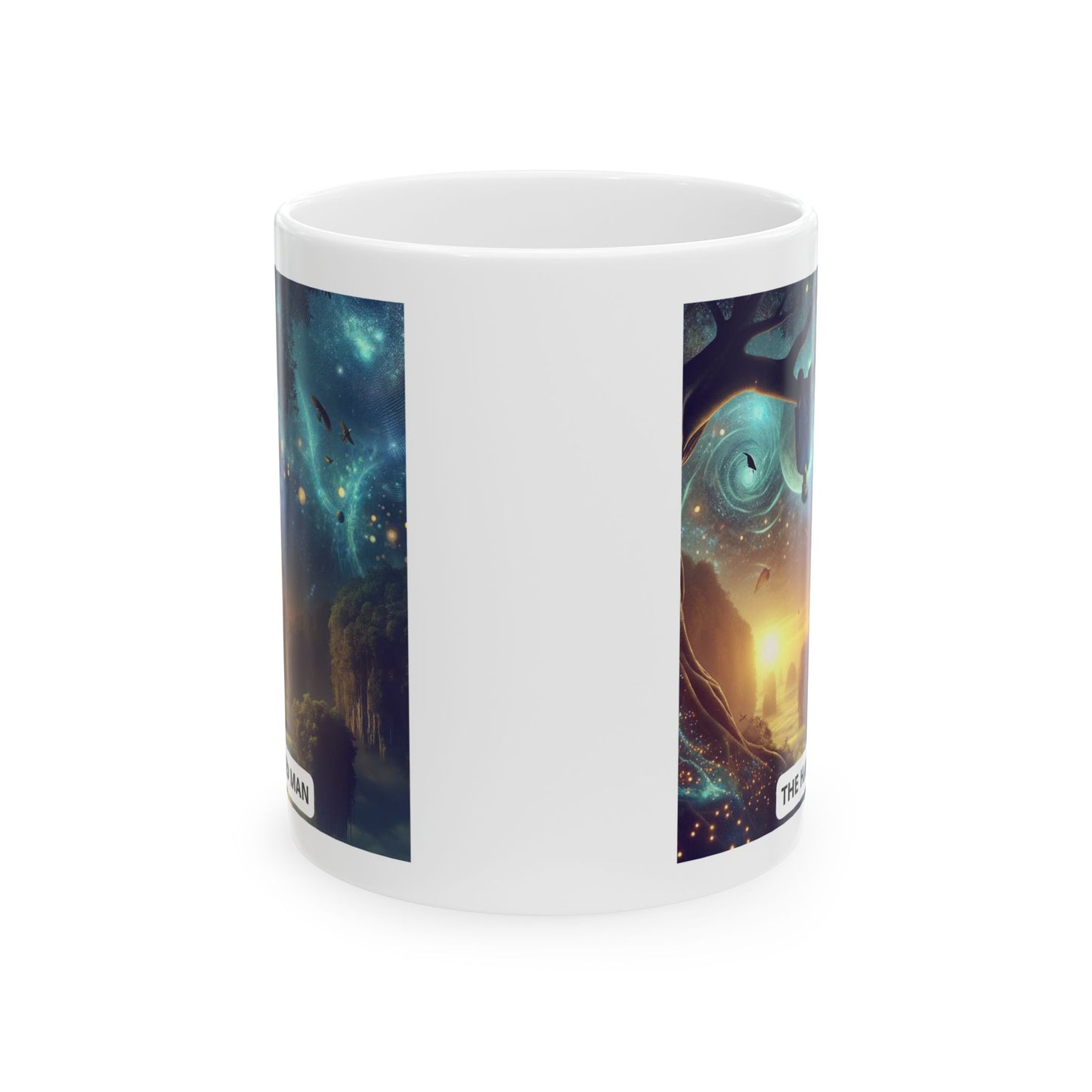 Hanged Man Ceramic Mug 11oz, 15oz