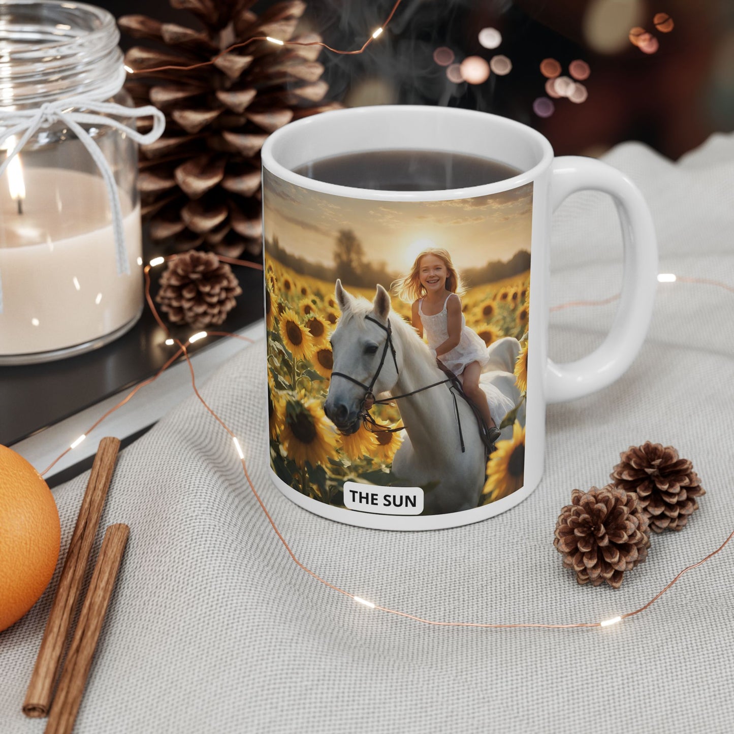 The Sun Ceramic Mug 11oz, 15oz