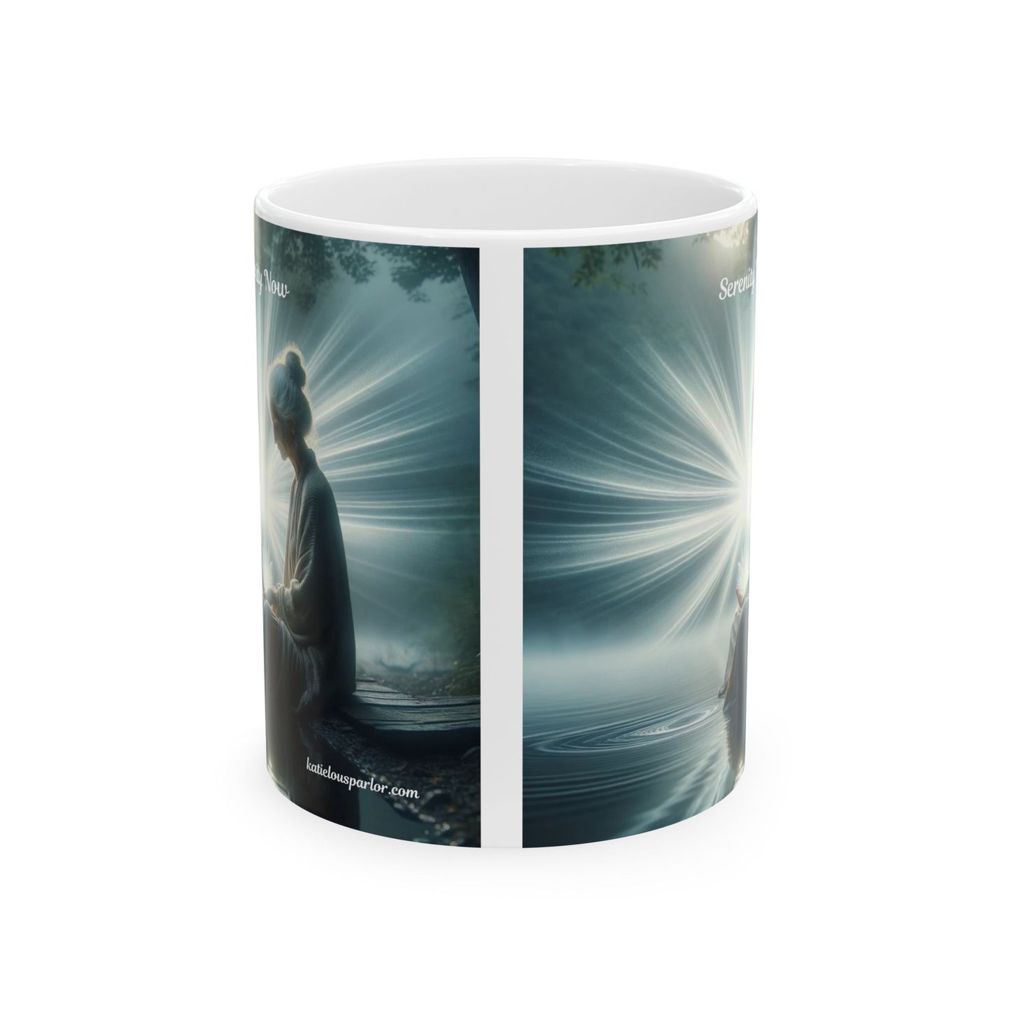 Serenity Now Ceramic Mug, (11oz, 15oz)