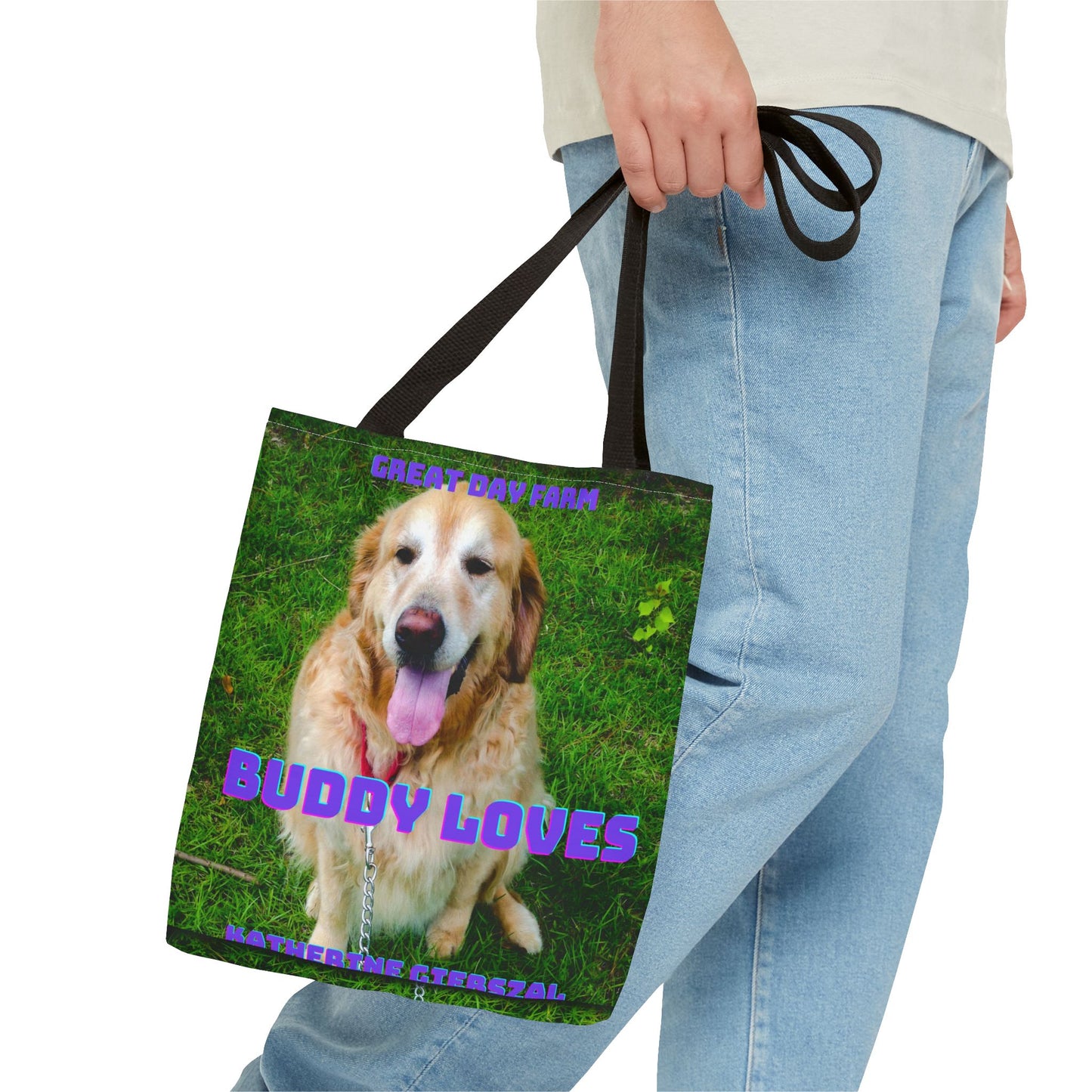 Buddy Loves Tote Bag (AOP)
