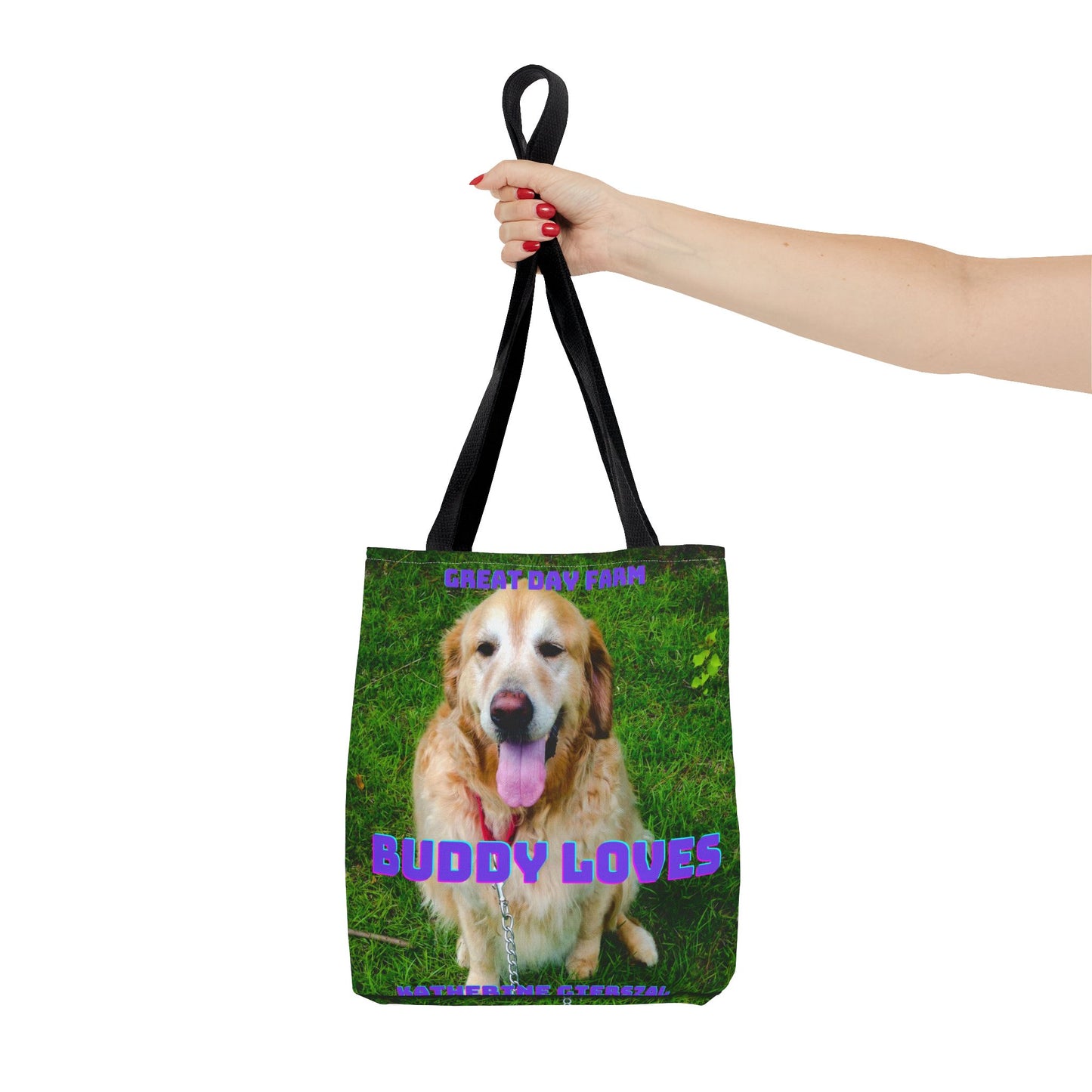 Buddy Loves Tote Bag (AOP)