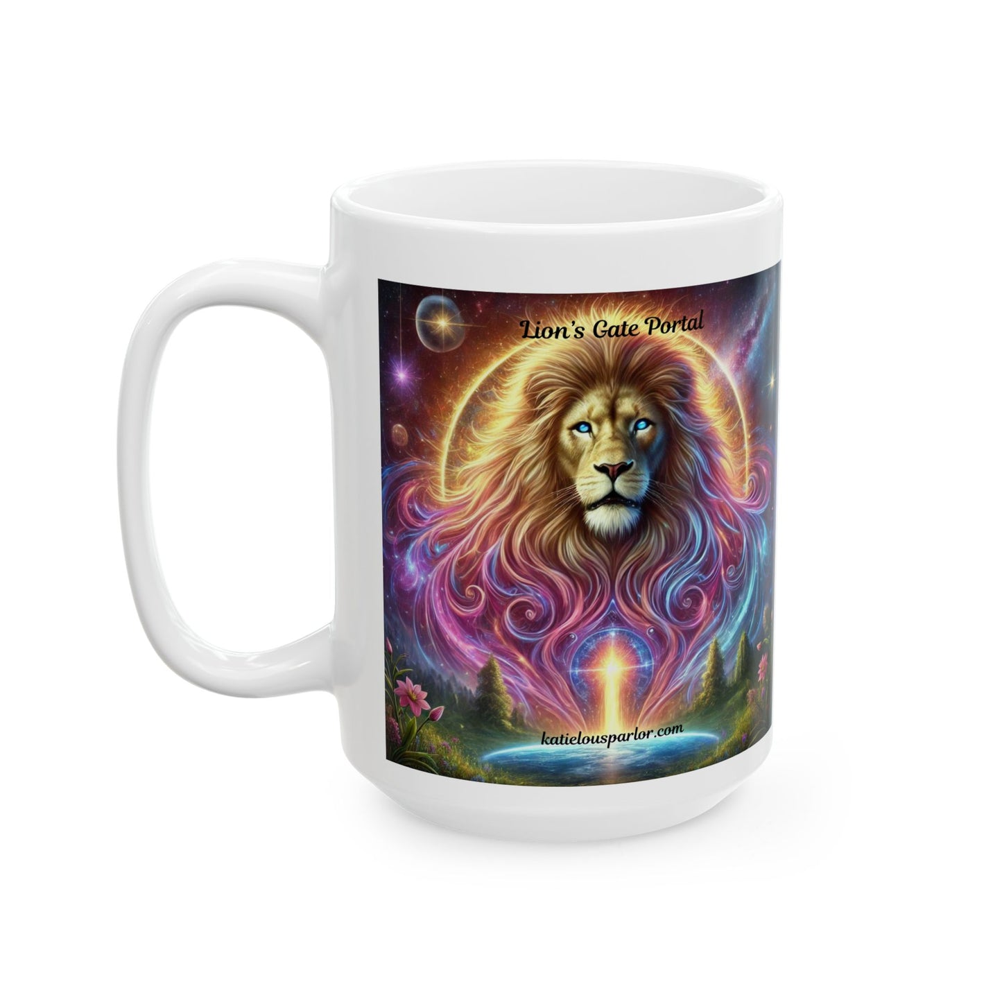 Lion's Gate Portal Ceramic Mug, (11oz, 15oz)