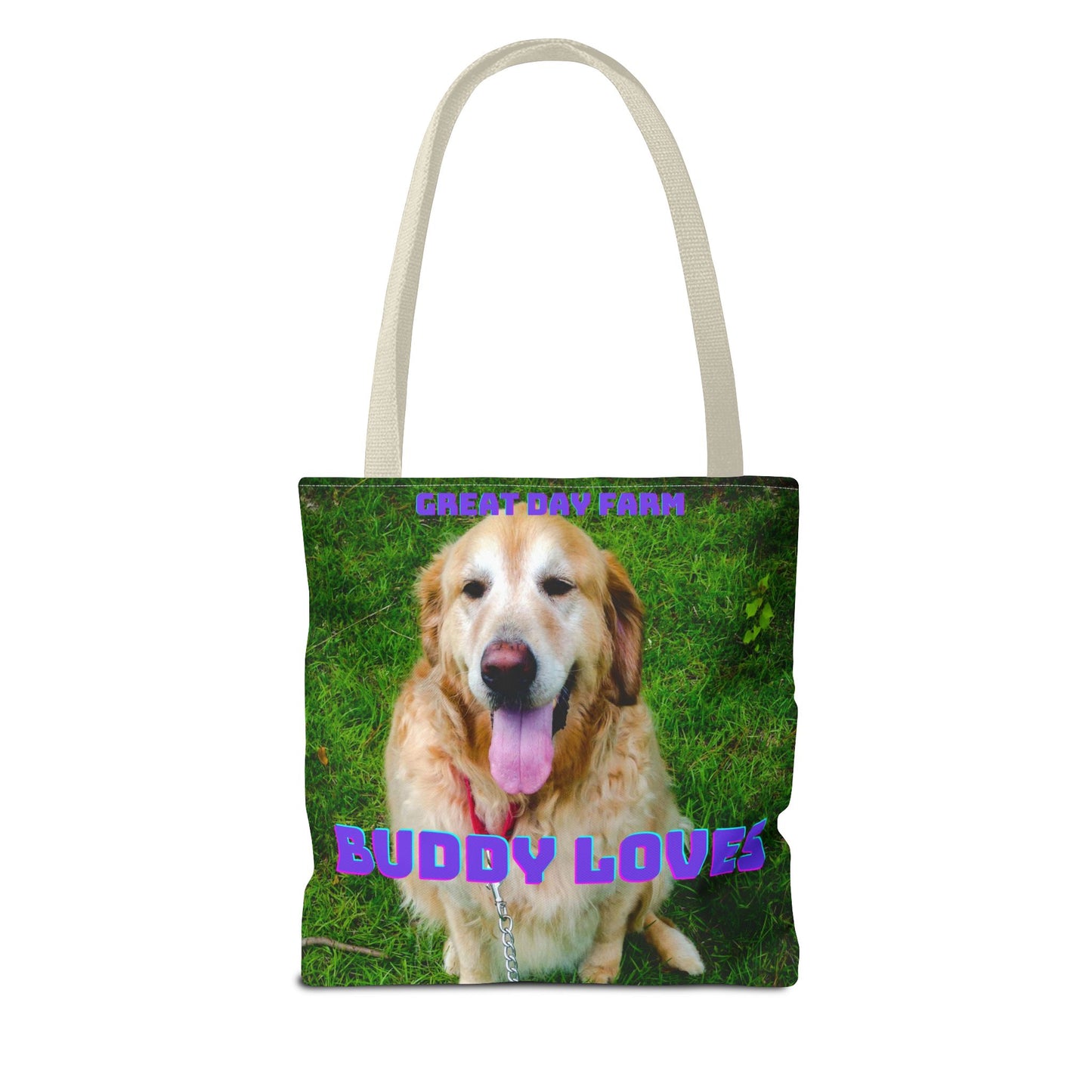 Buddy Loves Tote Bag (AOP)
