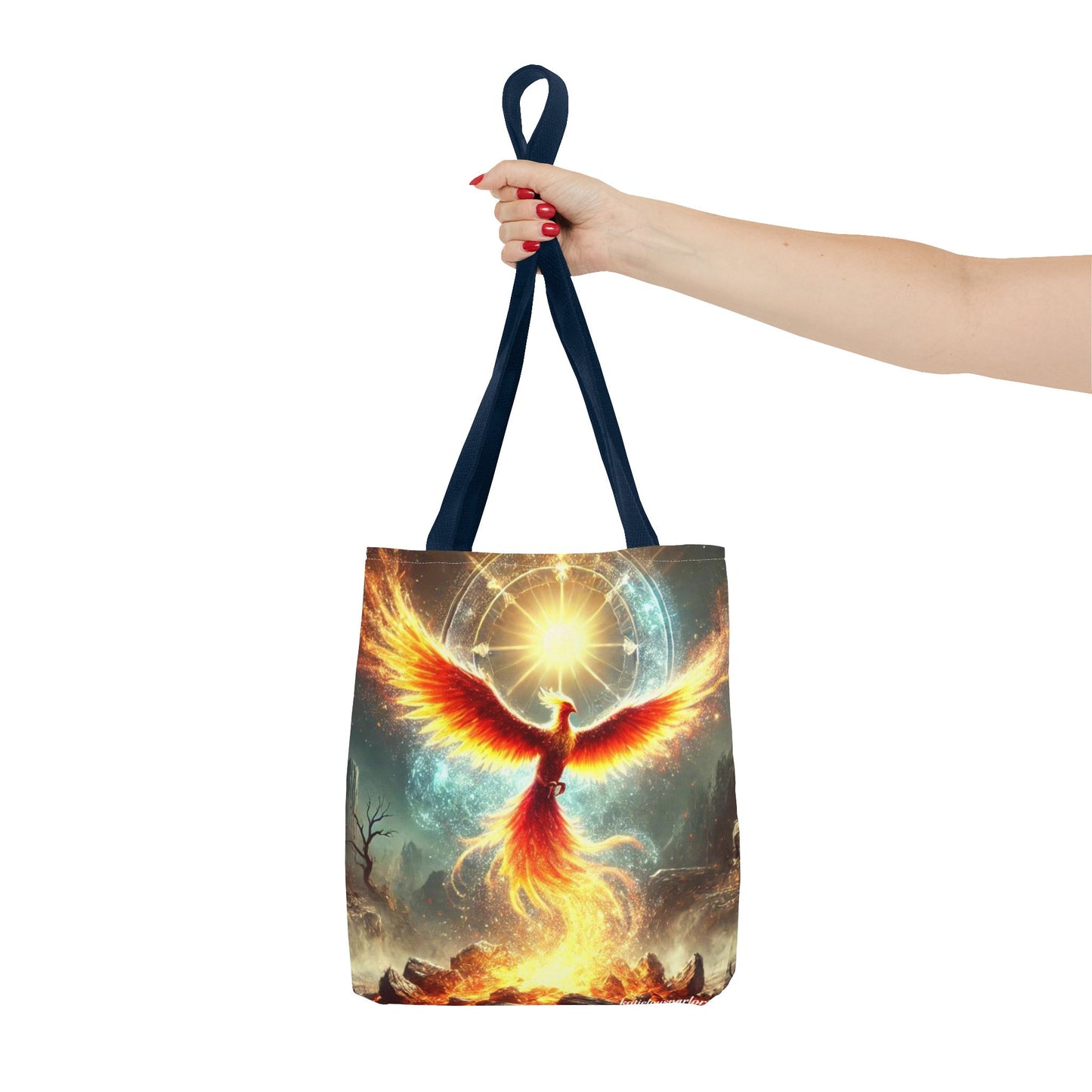 Rise From the Ashes Phoenix Tote Bag (AOP)