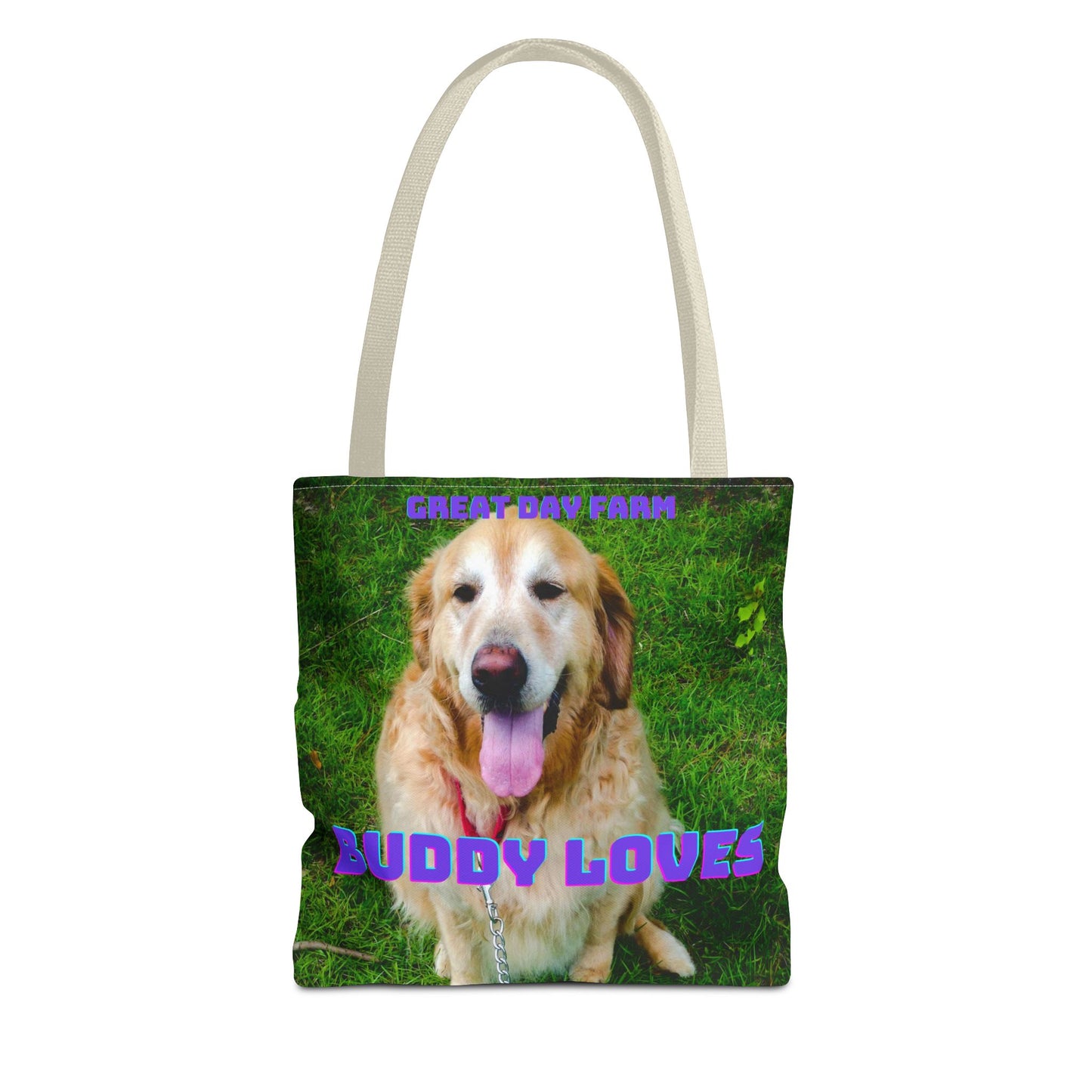 Buddy Loves Tote Bag (AOP)