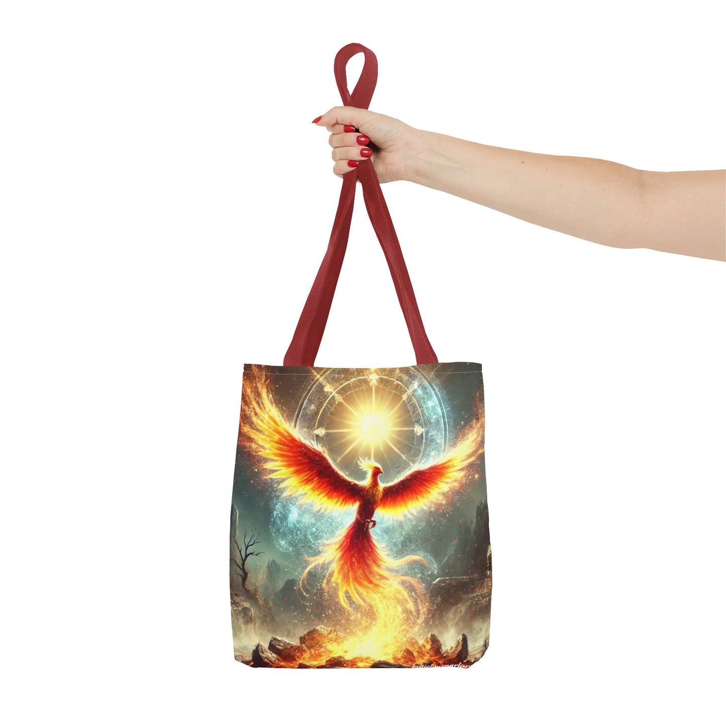 Rise From the Ashes Phoenix Tote Bag (AOP)