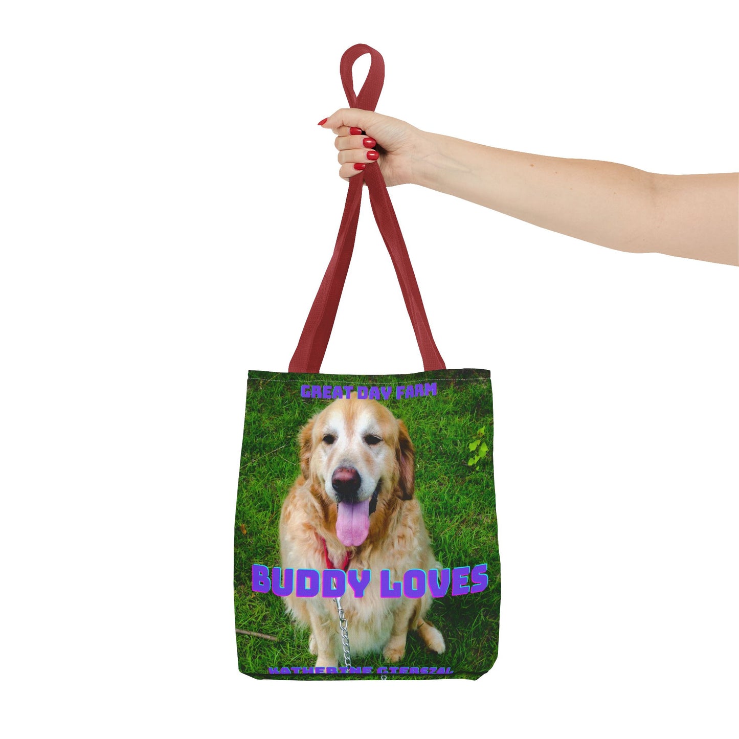 Buddy Loves Tote Bag (AOP)