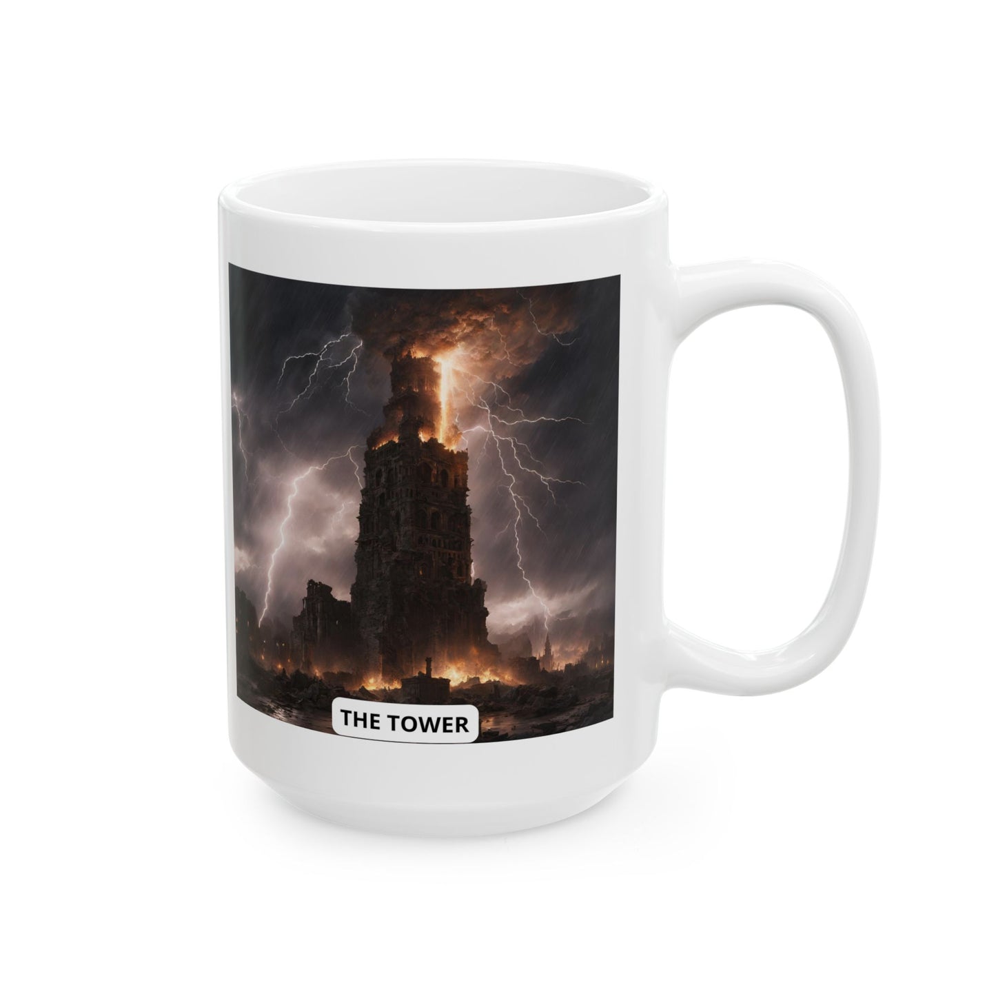 The Tower Ceramic Mug 11oz, 15oz