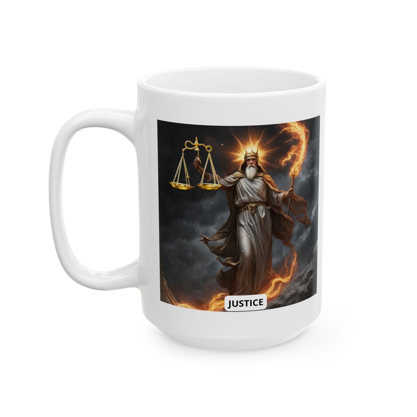 Justice Ceramic Mug 11oz, 15oz