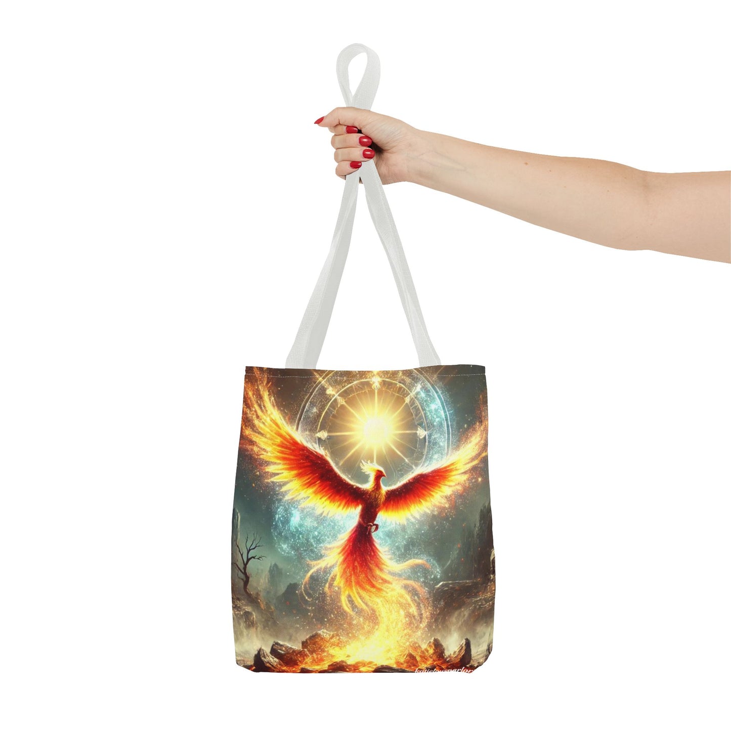 Rise From the Ashes Phoenix Tote Bag (AOP)