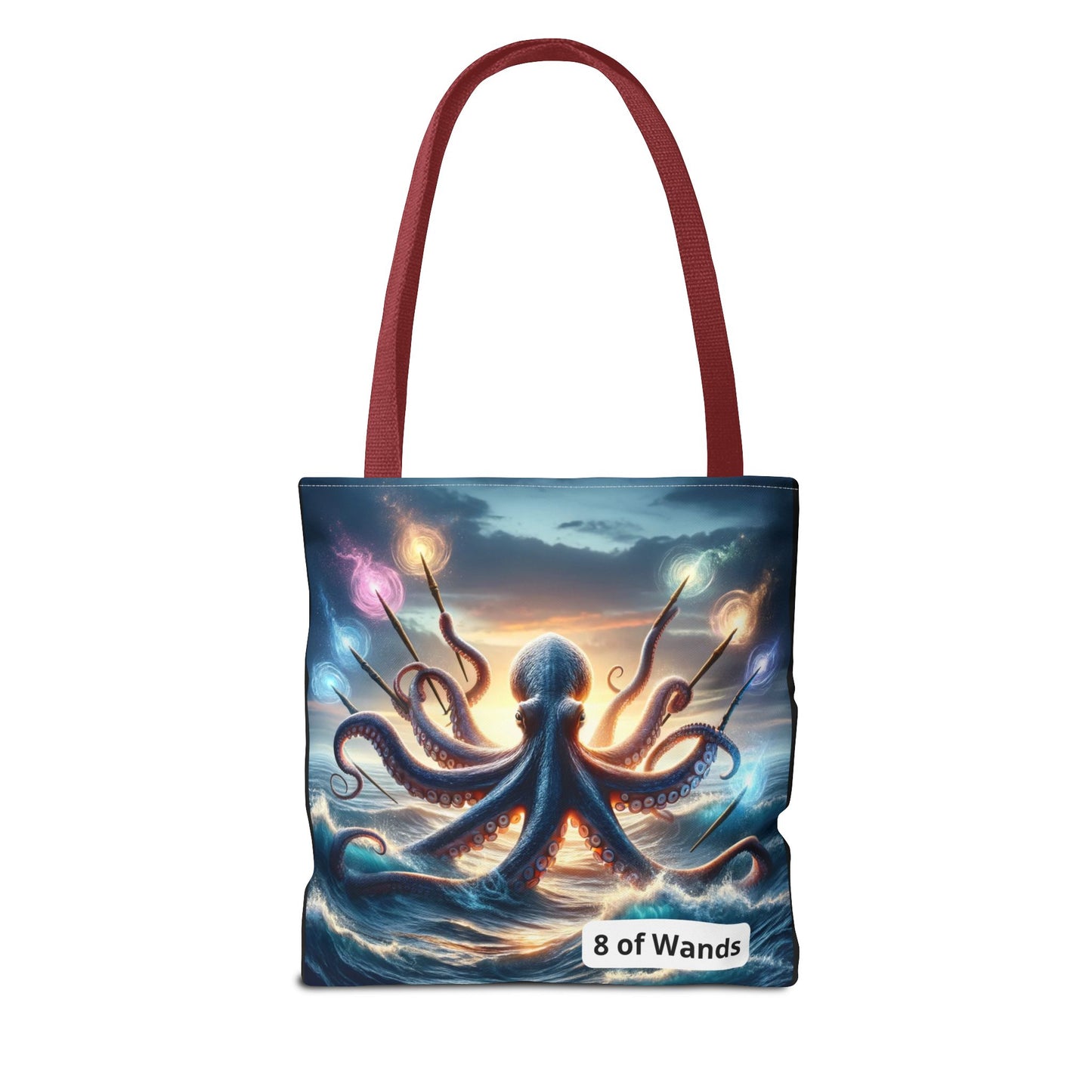 Octopus with 8 Wands Tote Bag (AOP)