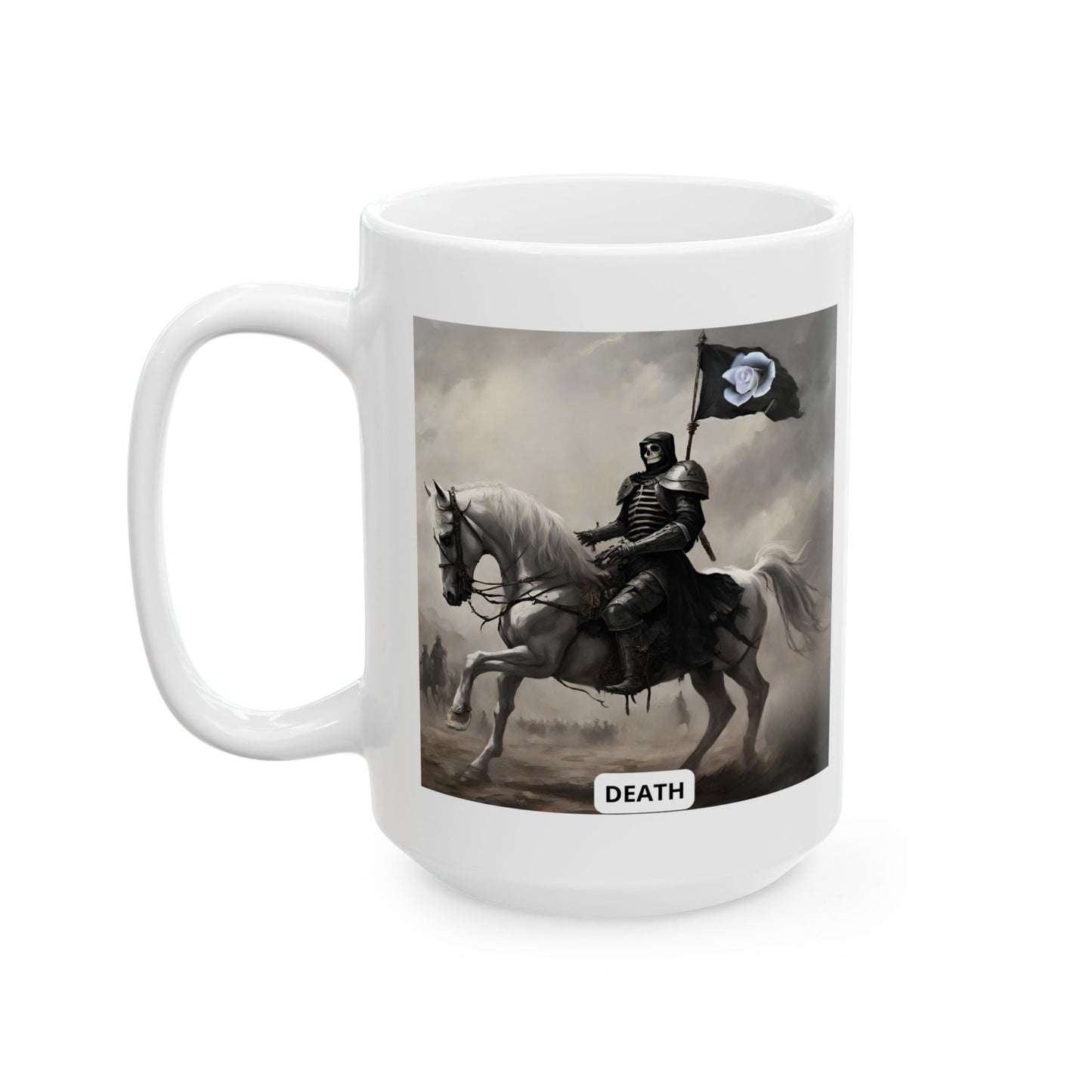 Death Ceramic Mug 11oz, 15oz
