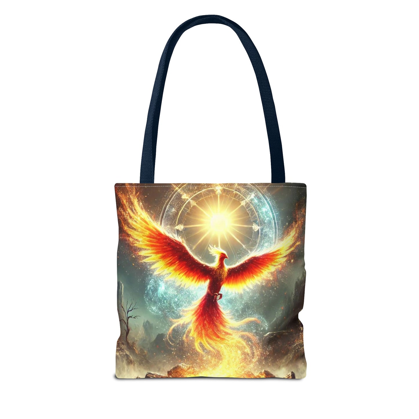 Rise From the Ashes Phoenix Tote Bag (AOP)