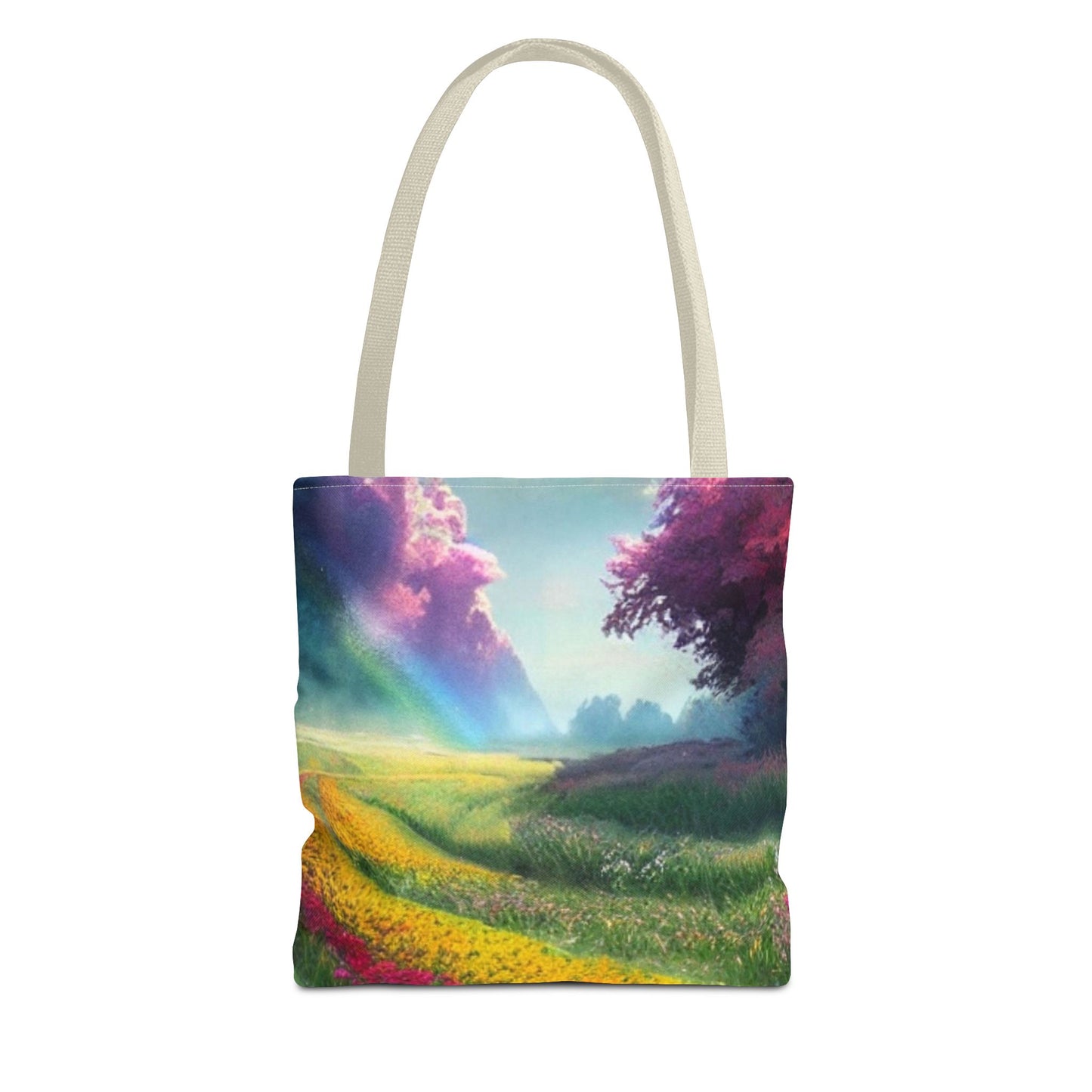 Sky Flower Field Tote Bag (AOP)