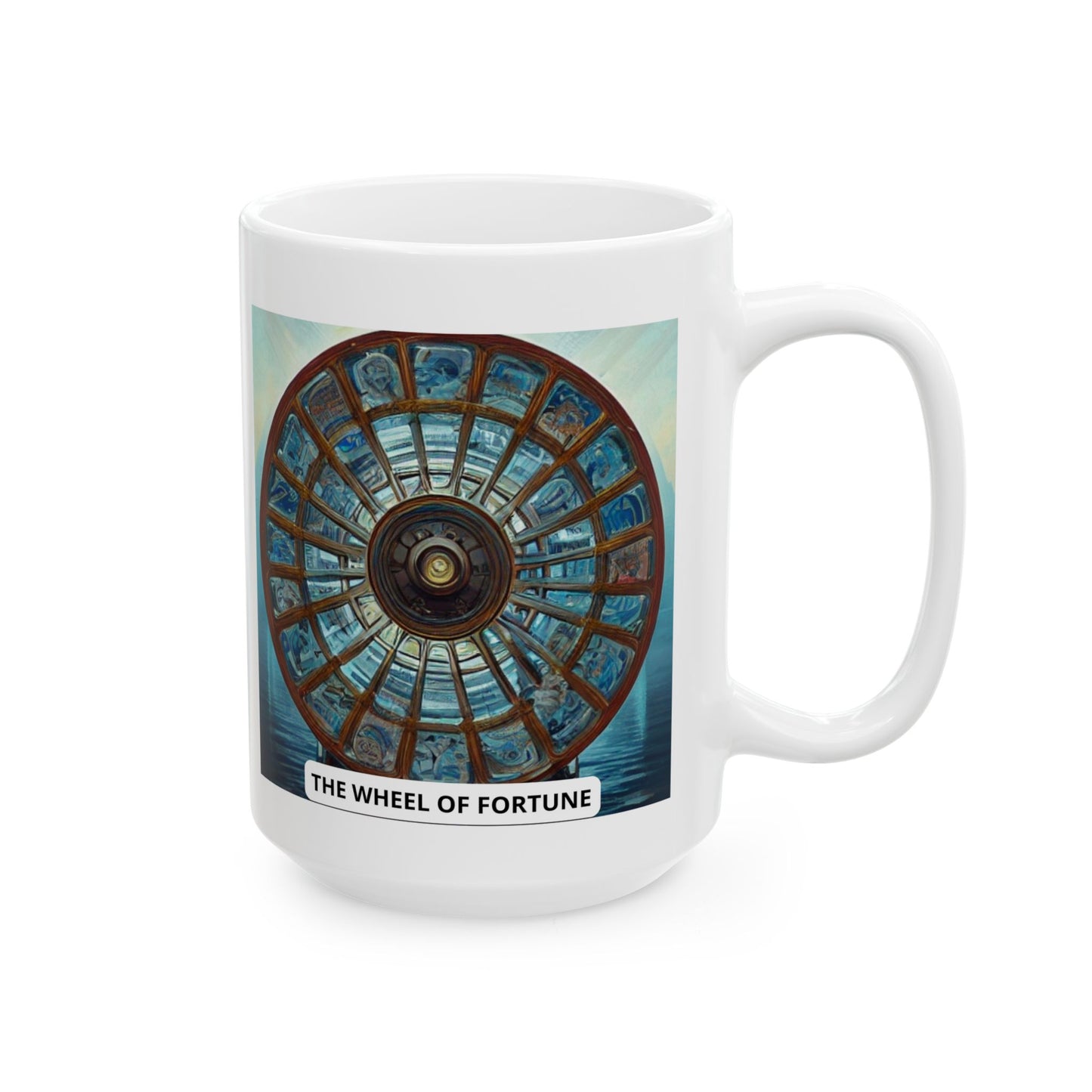 The Wheel of Fortune Ceramic Mug 11oz, 15oz