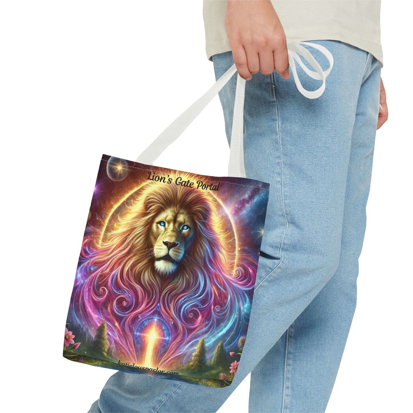 Lion's Gate Portal Tote Bag (AOP)