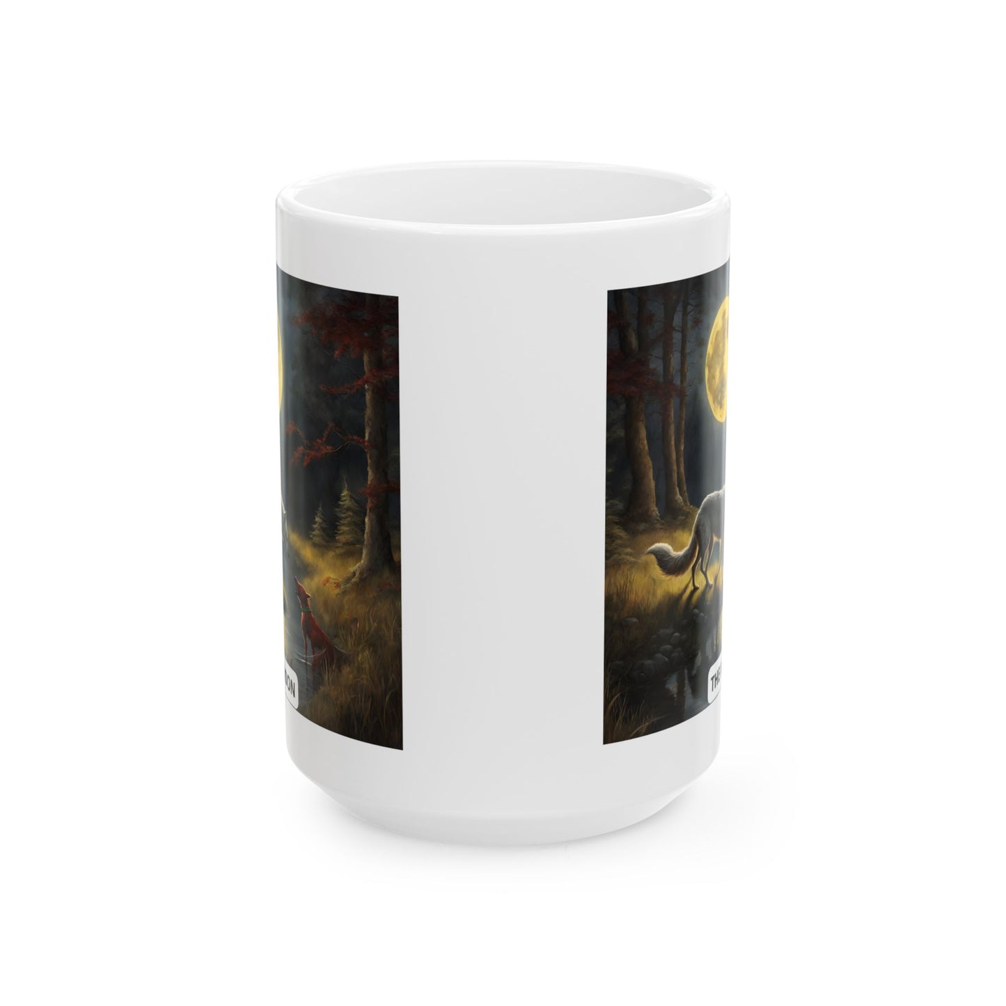 The Moon Ceramic Mug 11oz, 15oz