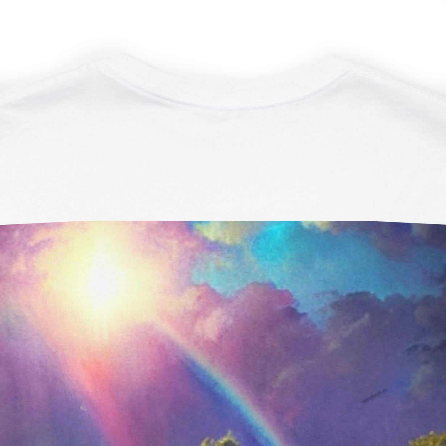 Sunshine Flower Field Unisex Bella+Canvas Jersey Short Sleeve Tee-ThePottersStones