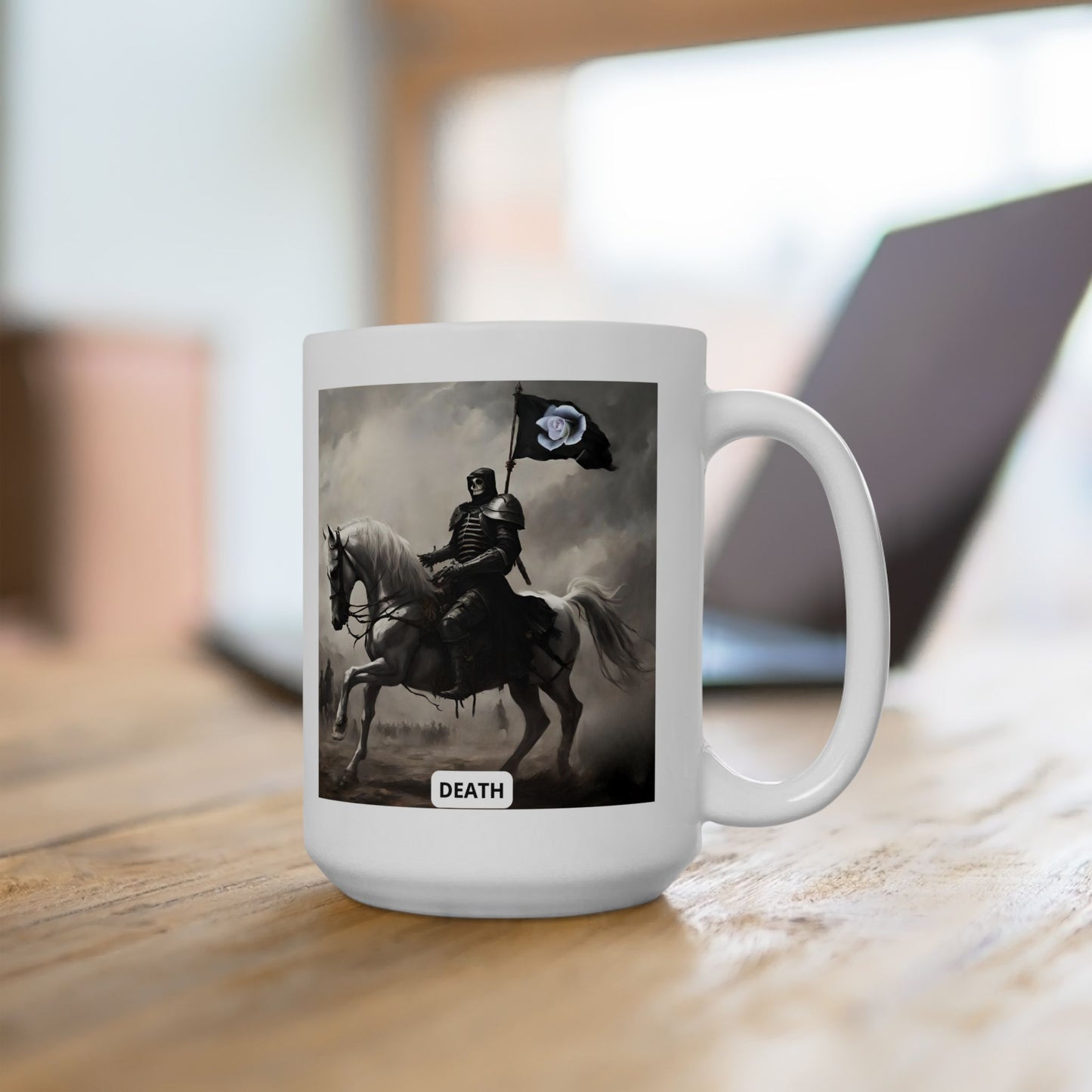Death Ceramic Mug 11oz, 15oz