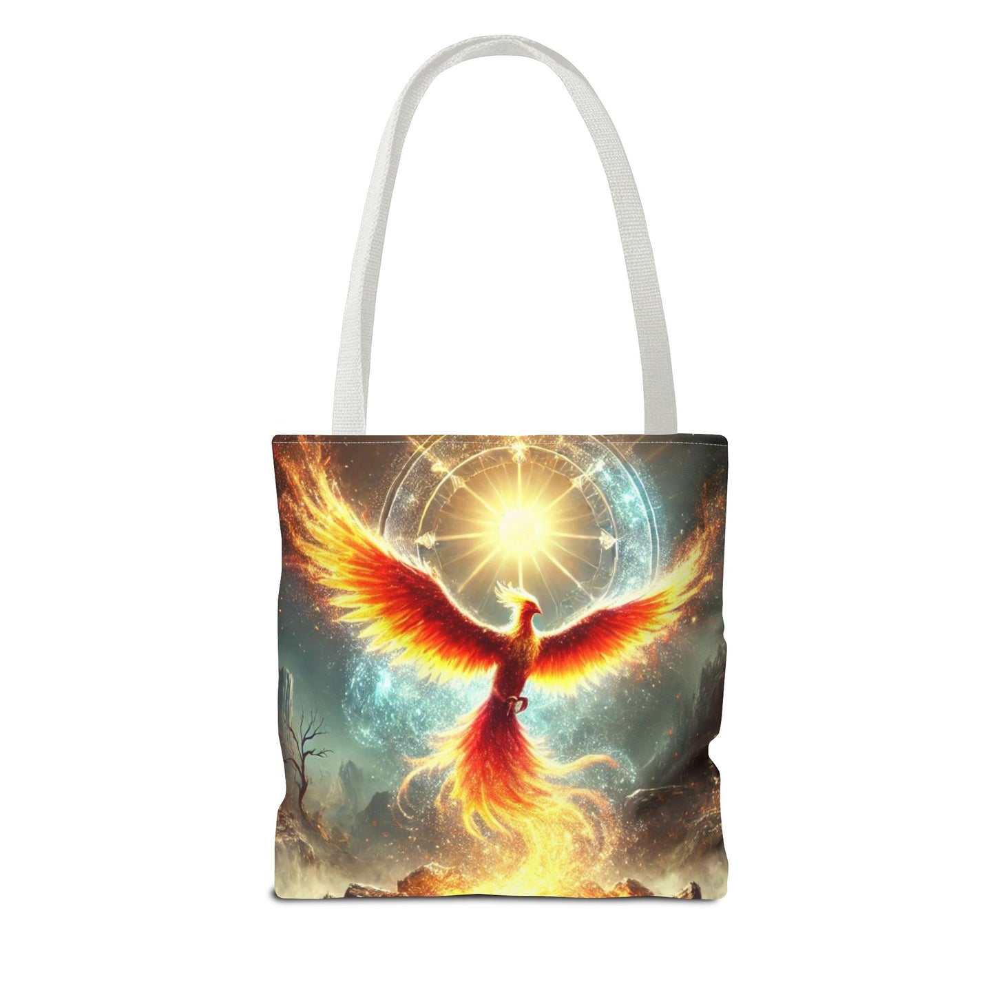 Rise From the Ashes Phoenix Tote Bag (AOP)