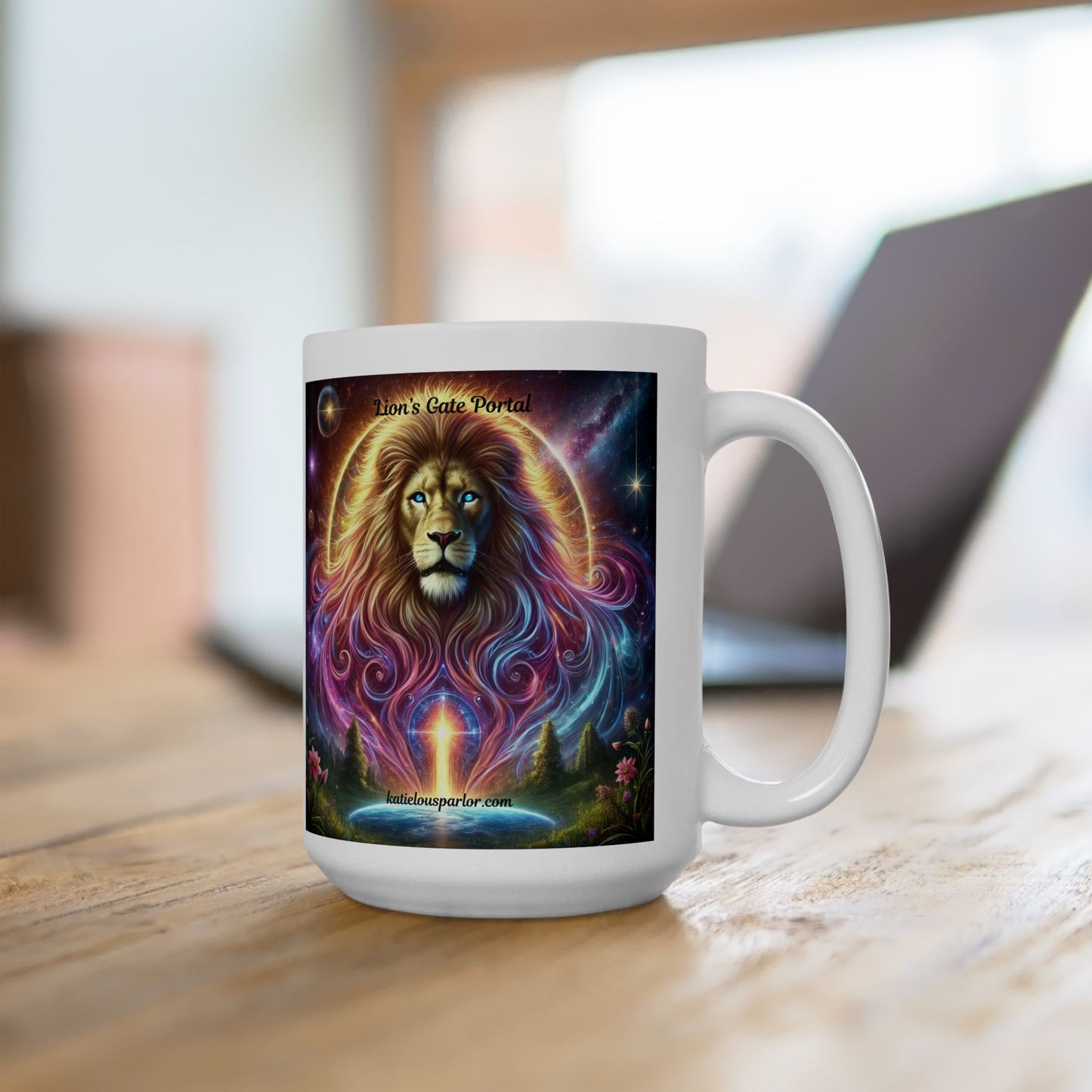 Lion's Gate Portal Ceramic Mug, (11oz, 15oz)