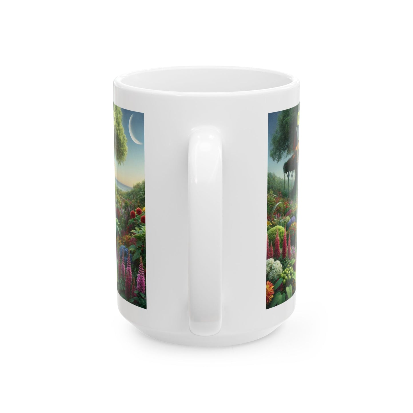 Inner Garden Ceramic Mug, (11oz, 15oz)