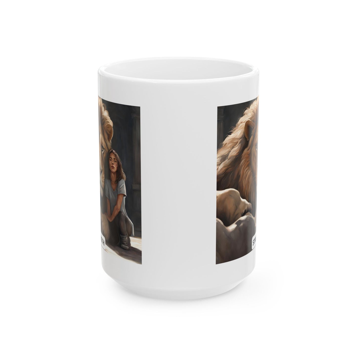 Strength Ceramic Mug 11oz, 15oz