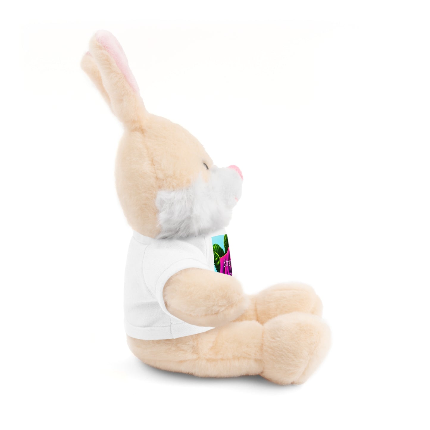 Stuffed Animals with "Strength is Beautiful" Tee